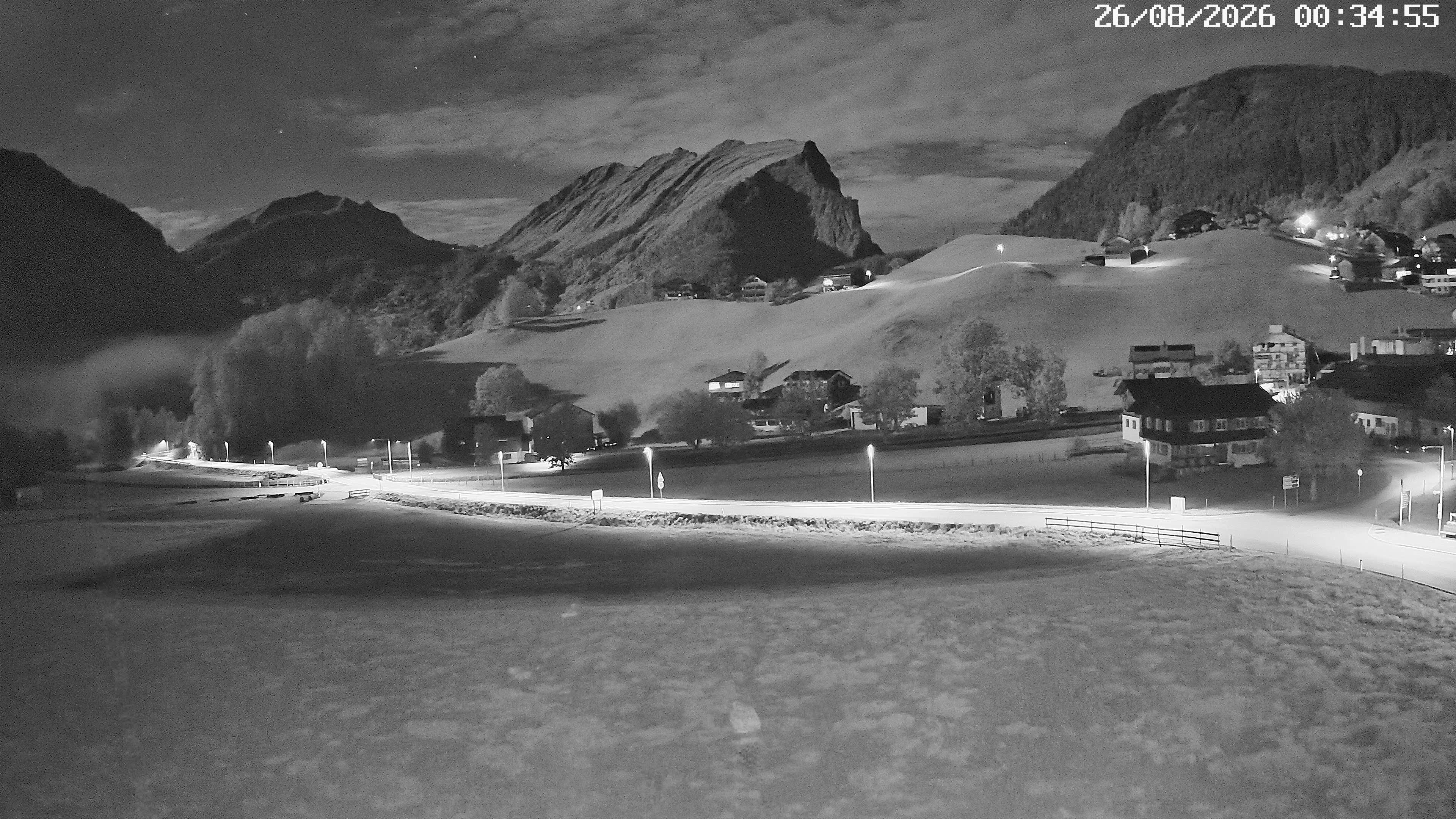 Archived image Webcam Schoppernau - Hotel Elisabeth