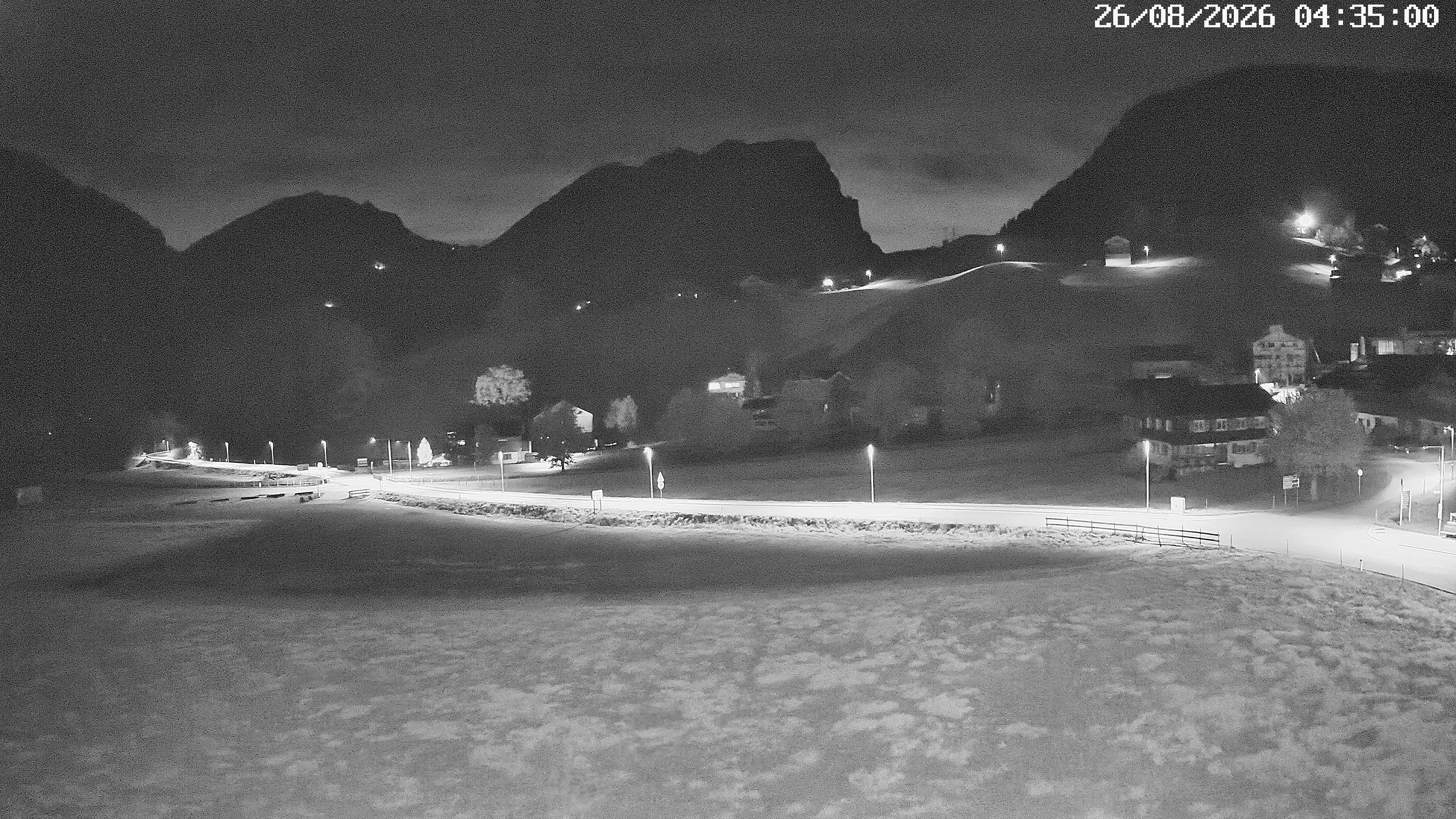 Archiv Foto Webcam Schoppernau: Ausblick Hotel Elisabeth