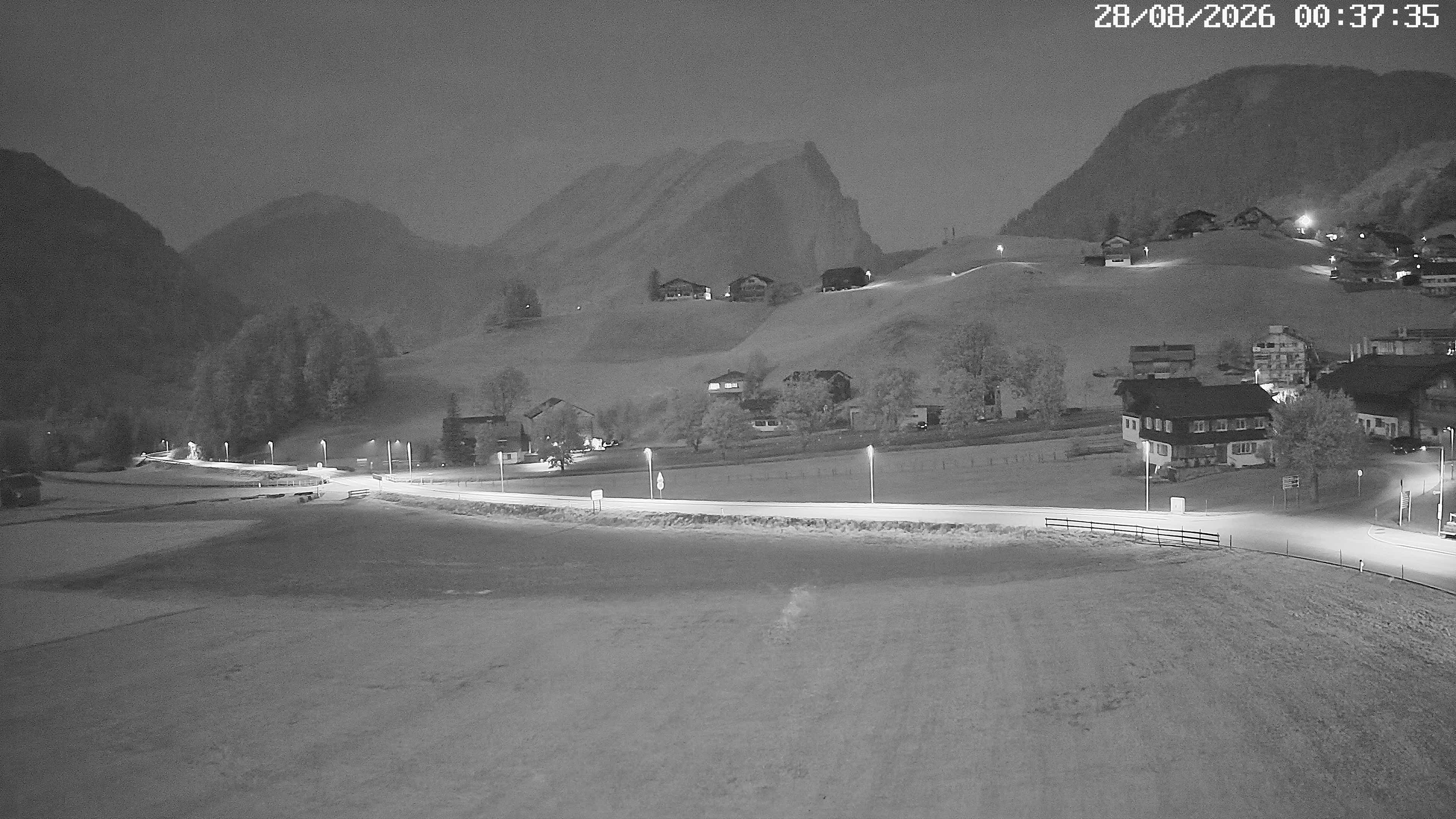 Archiv Foto Webcam Schoppernau: Ausblick Hotel Elisabeth