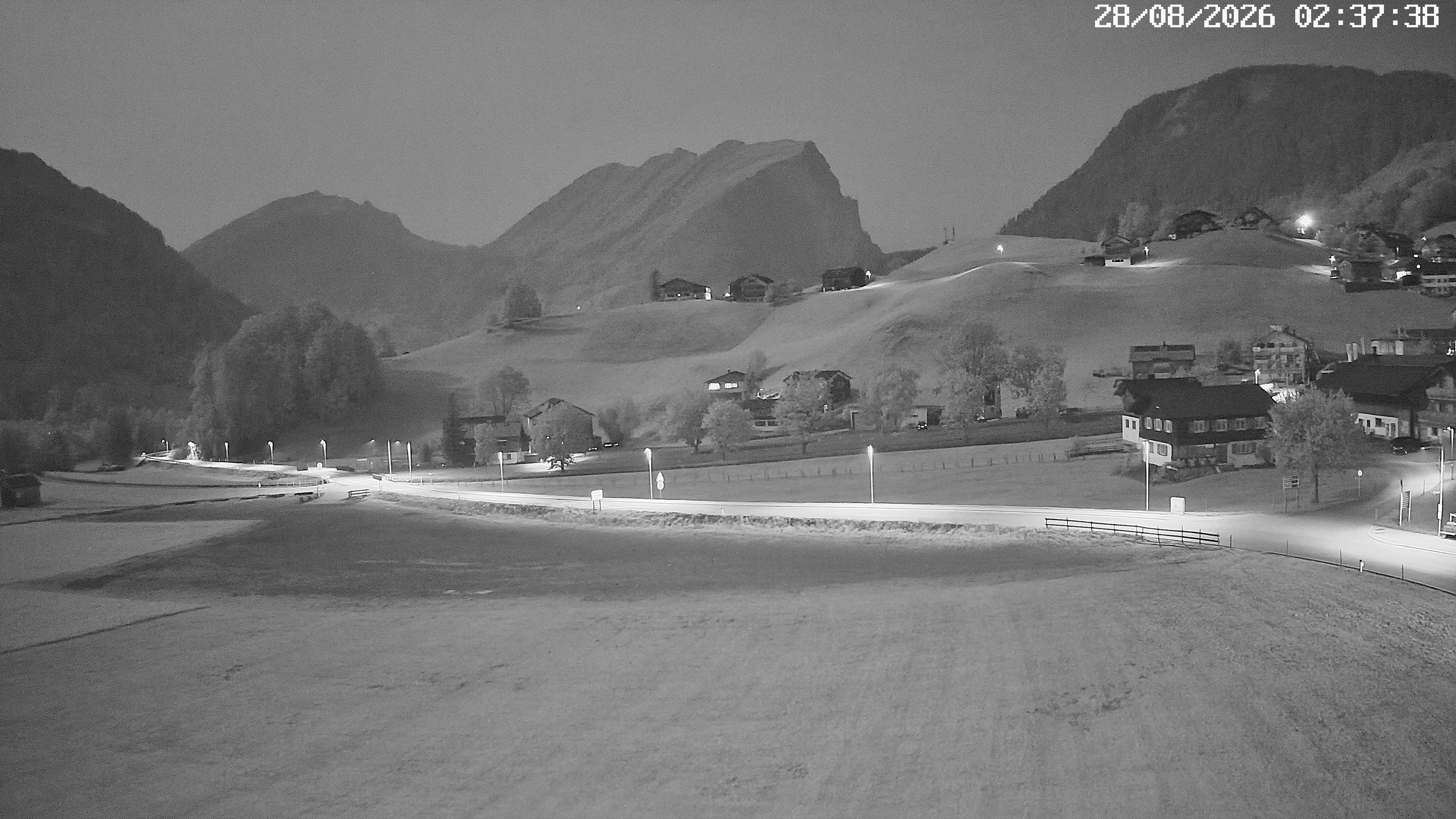 Archiv Foto Webcam Schoppernau: Ausblick Hotel Elisabeth