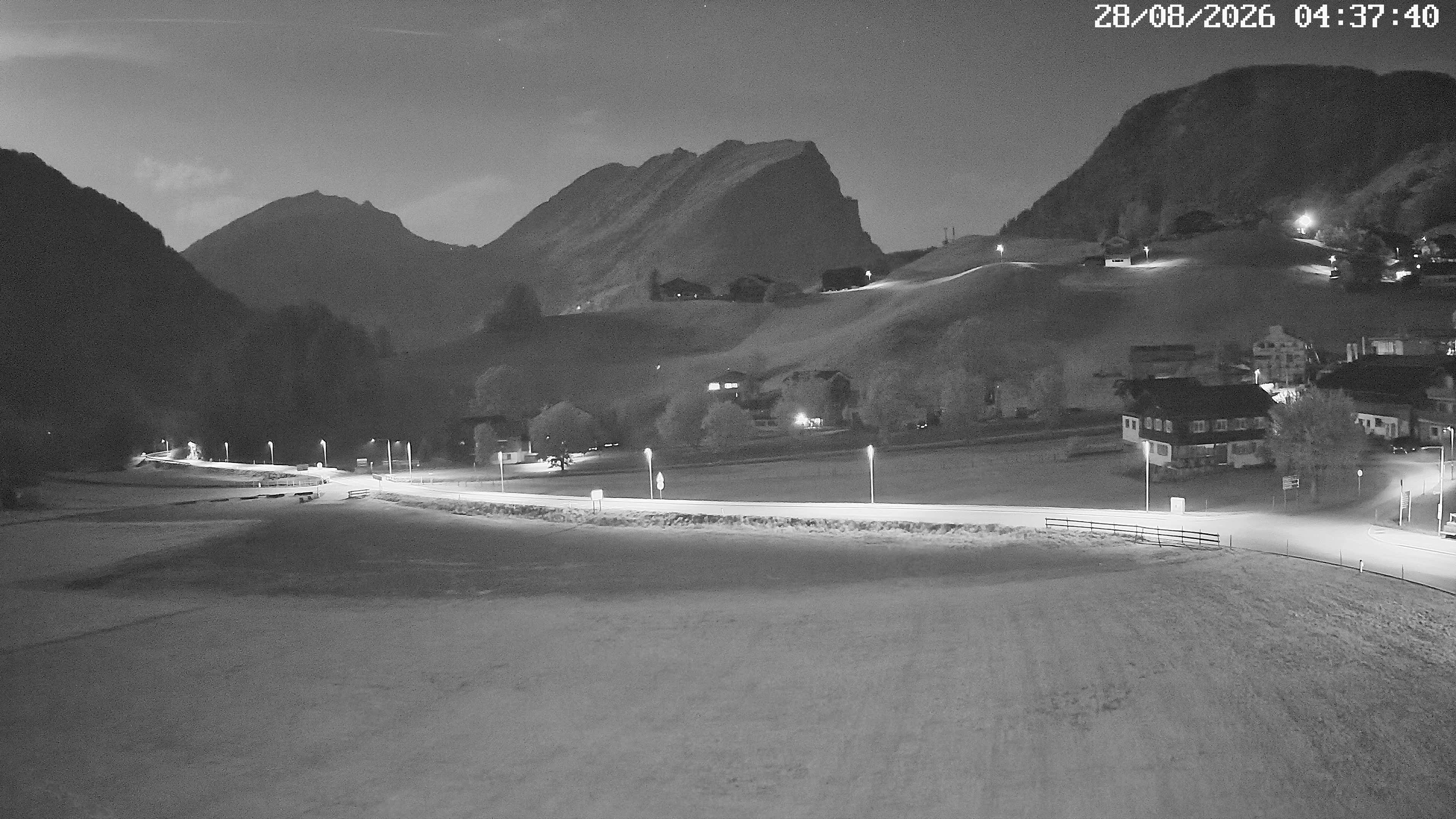 Archiv Foto Webcam Schoppernau: Ausblick Hotel Elisabeth