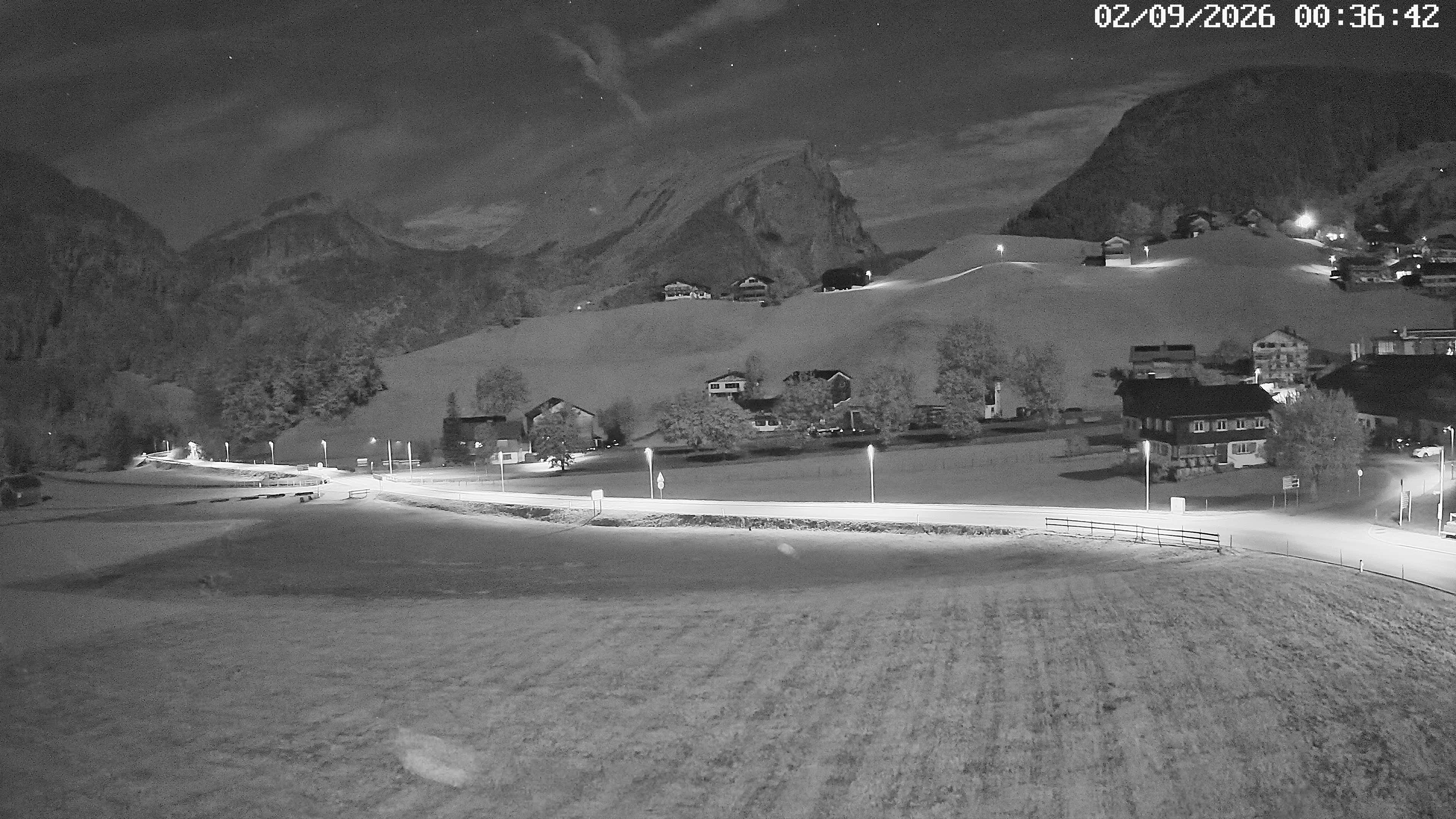 Archiv Foto Webcam Schoppernau: Ausblick Hotel Elisabeth