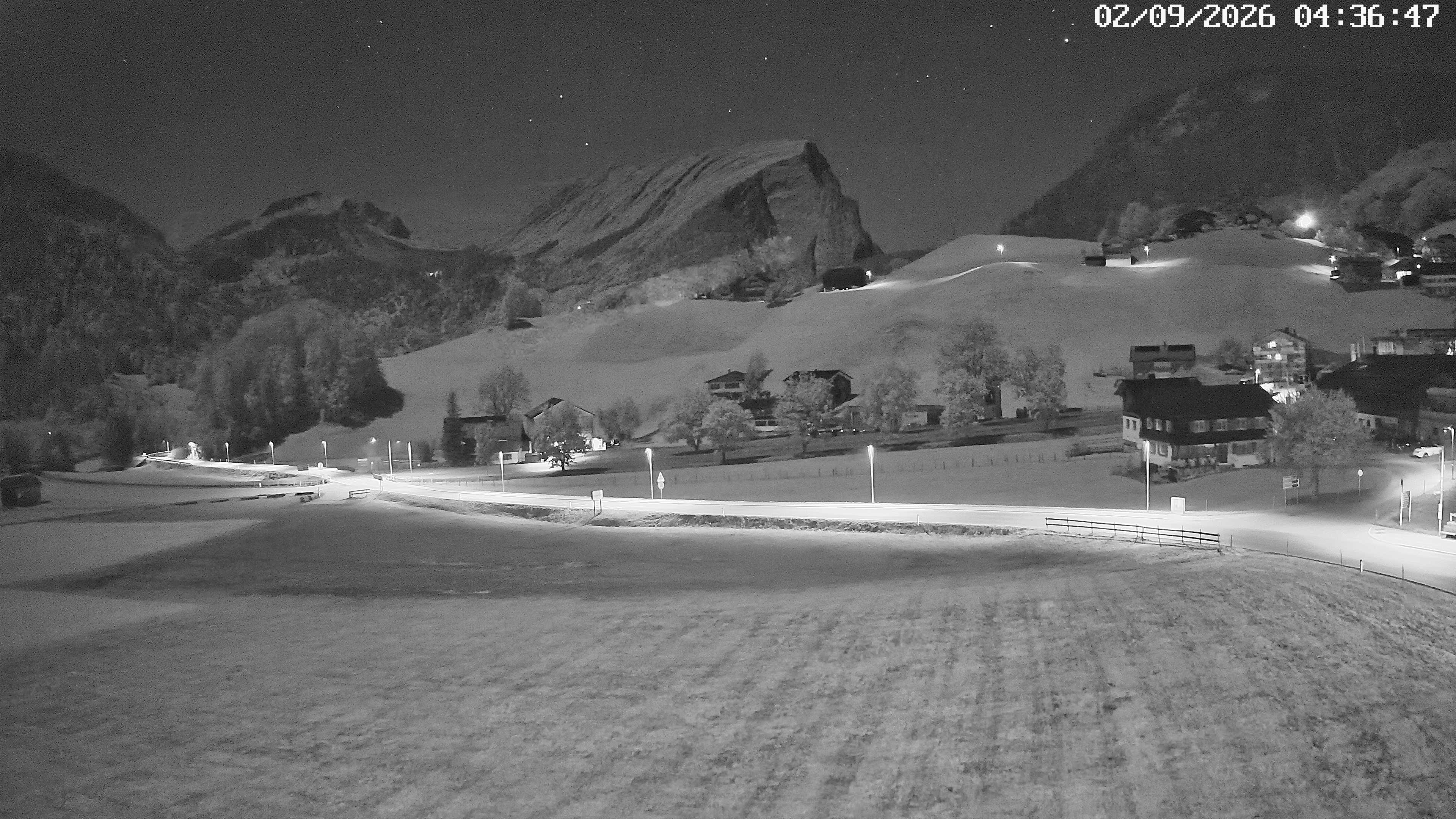 Archiv Foto Webcam Schoppernau: Ausblick Hotel Elisabeth