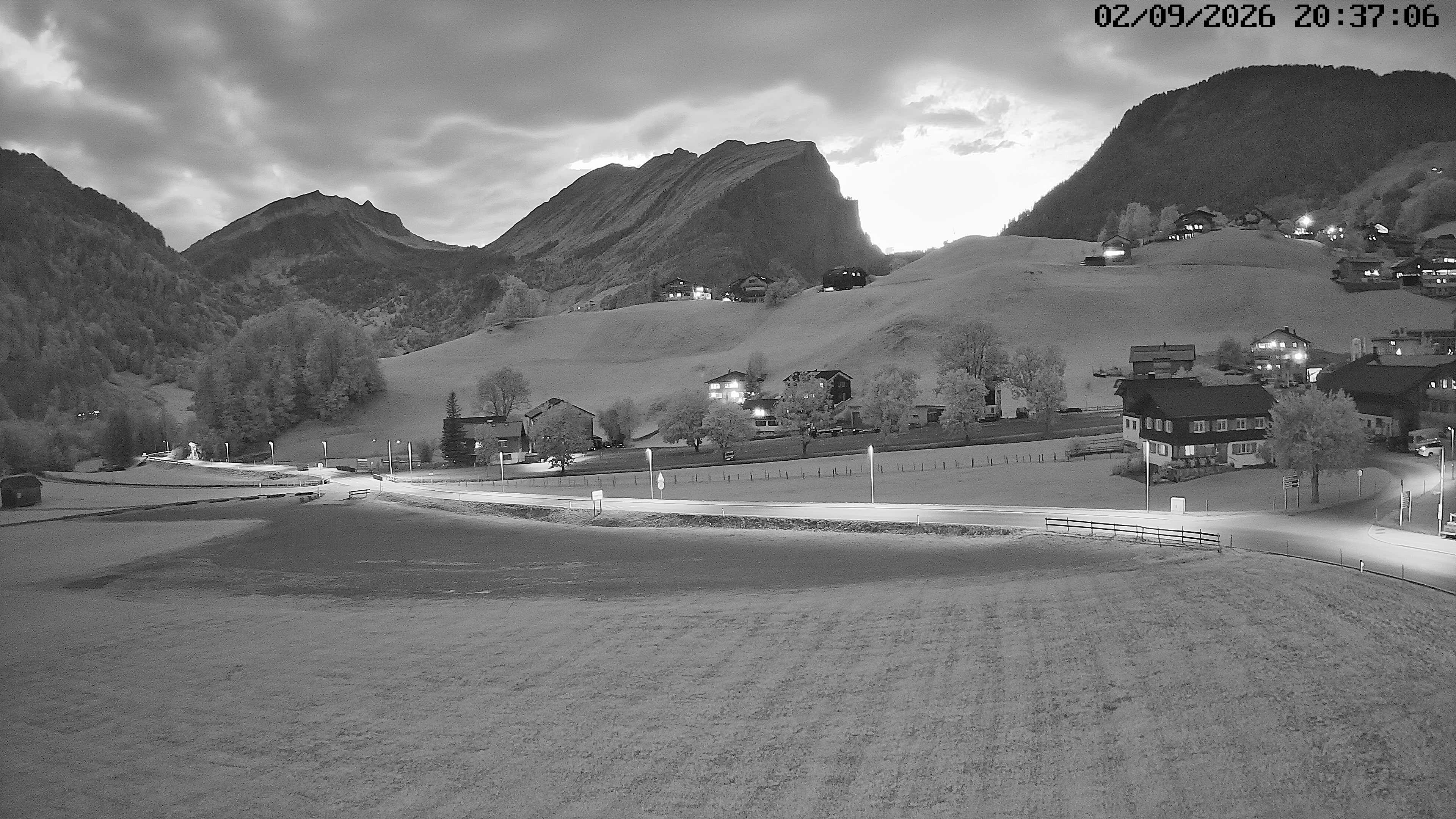 Archiv Foto Webcam Schoppernau: Ausblick Hotel Elisabeth