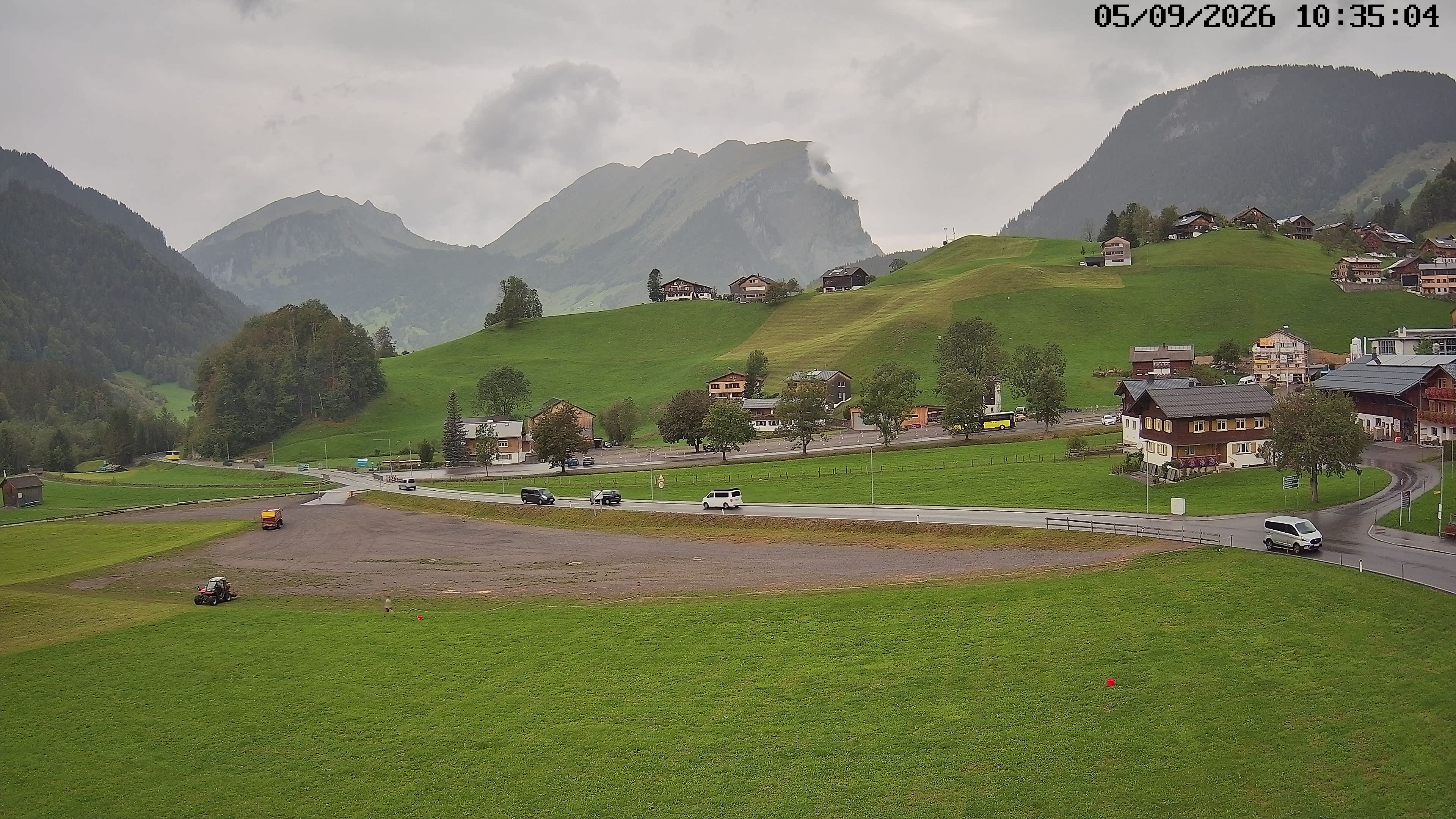 Archived image Webcam Schoppernau - Hotel Elisabeth