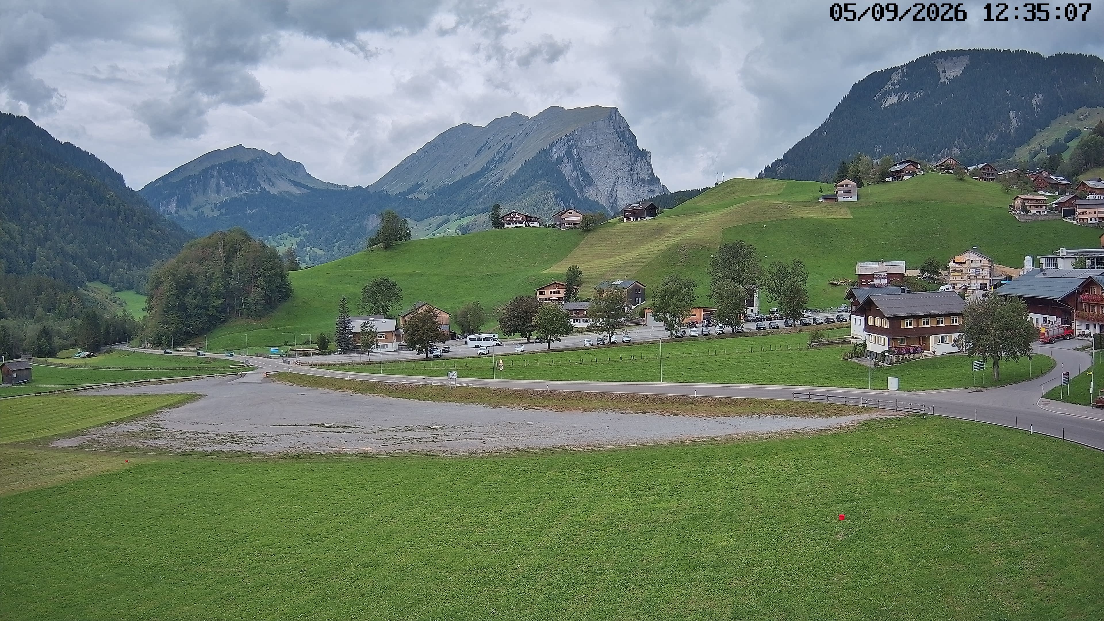 Archived image Webcam Schoppernau - Hotel Elisabeth