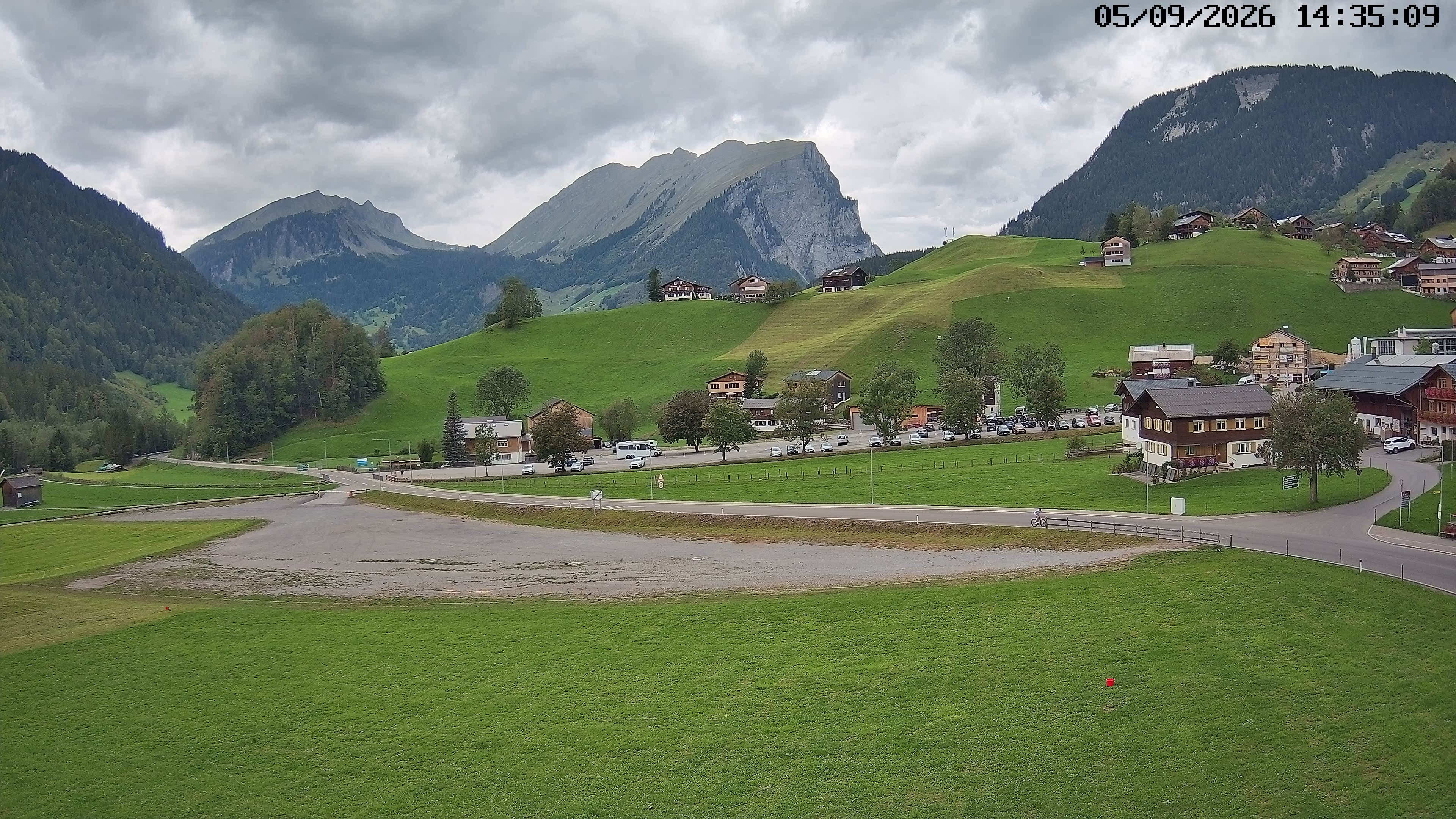 Archived image Webcam Schoppernau - Hotel Elisabeth