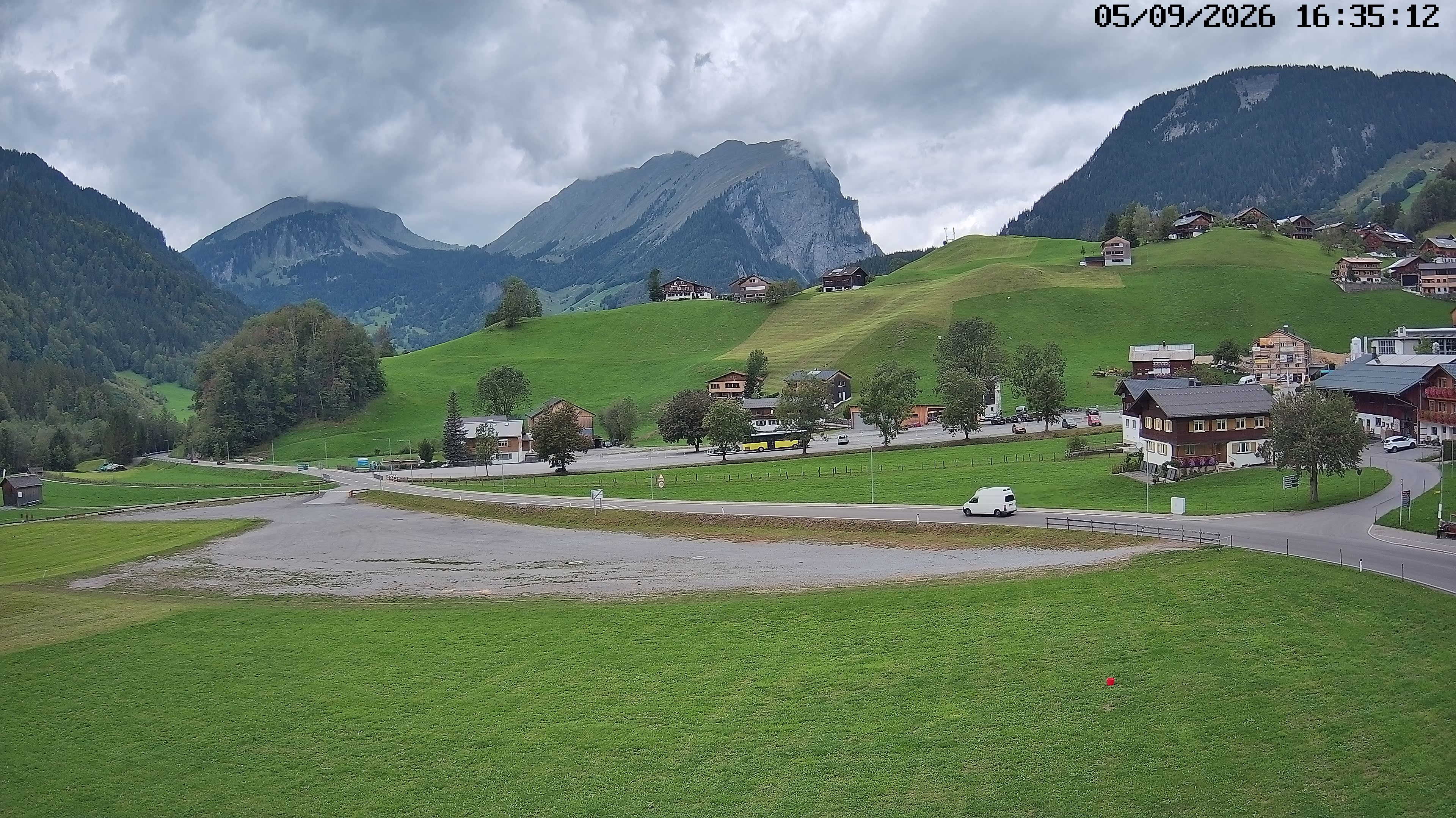 Archived image Webcam Schoppernau - Hotel Elisabeth