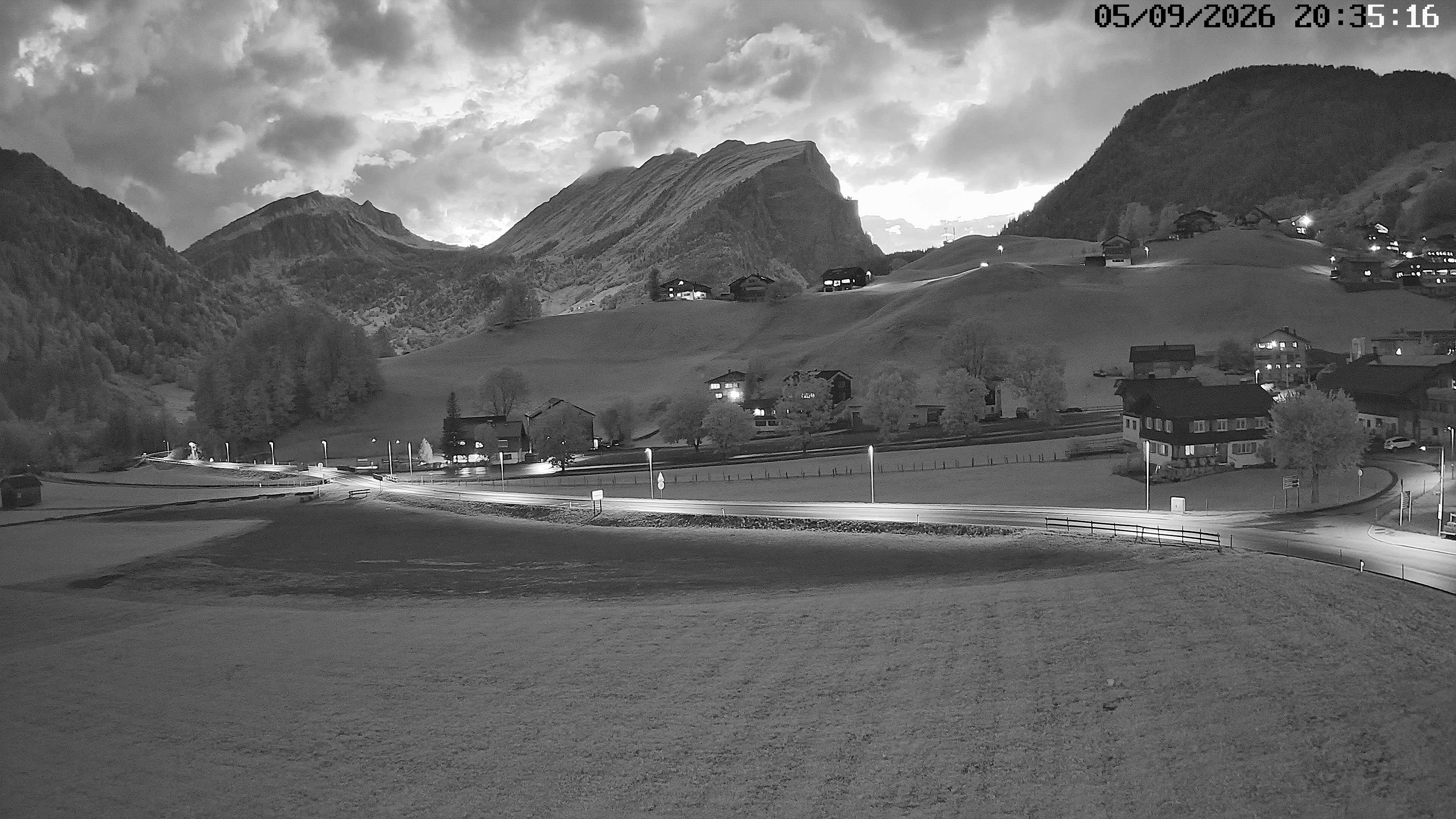 Archived image Webcam Schoppernau - Hotel Elisabeth