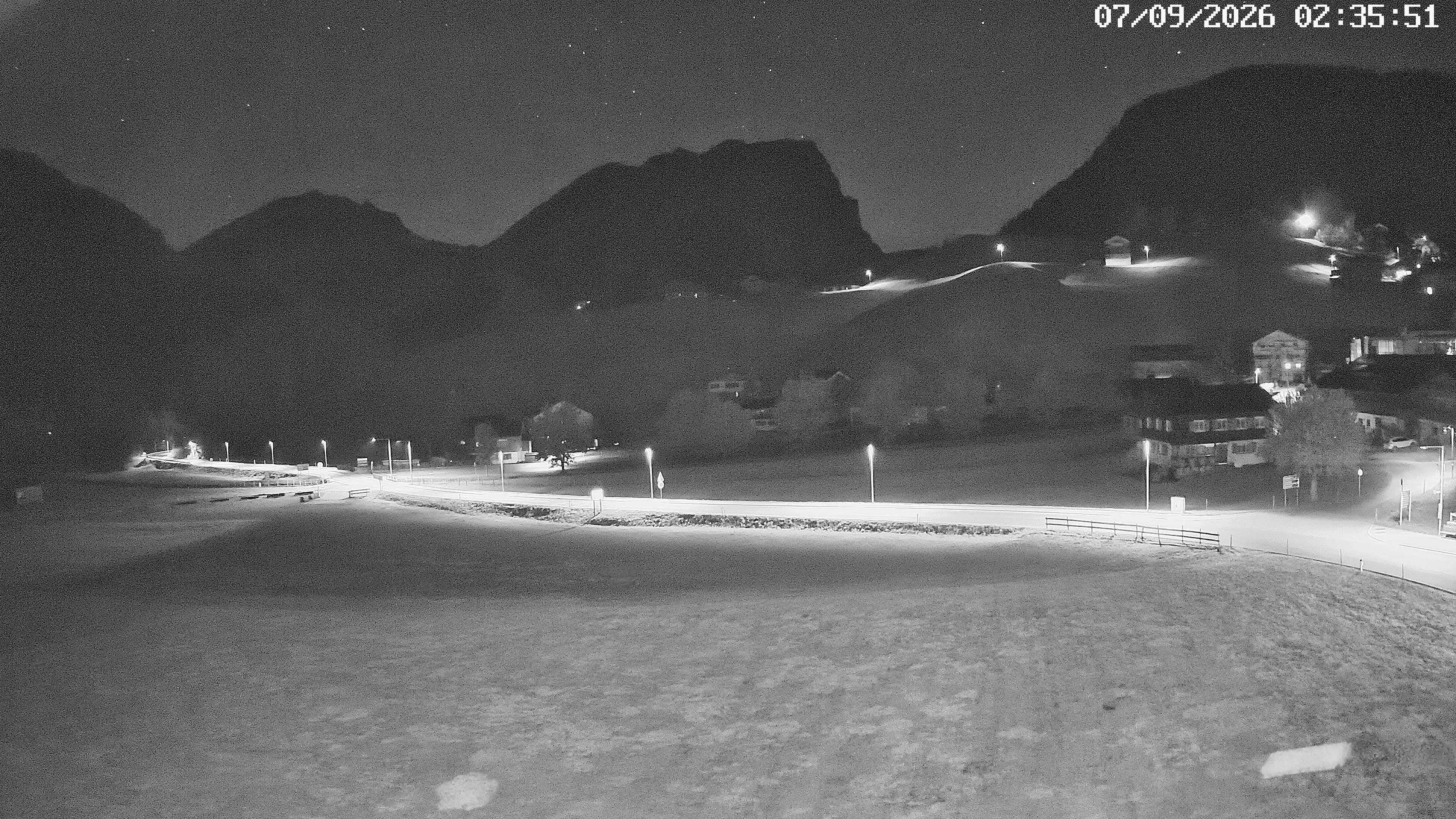 Archiv Foto Webcam Schoppernau: Ausblick Hotel Elisabeth
