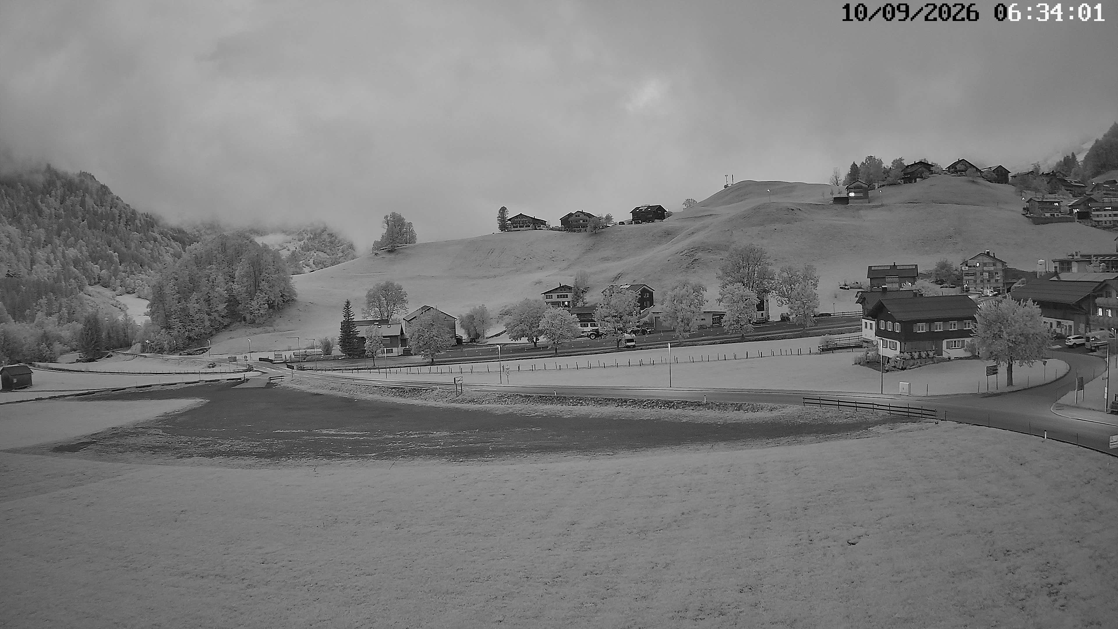 Archiv Foto Webcam Schoppernau: Ausblick Hotel Elisabeth