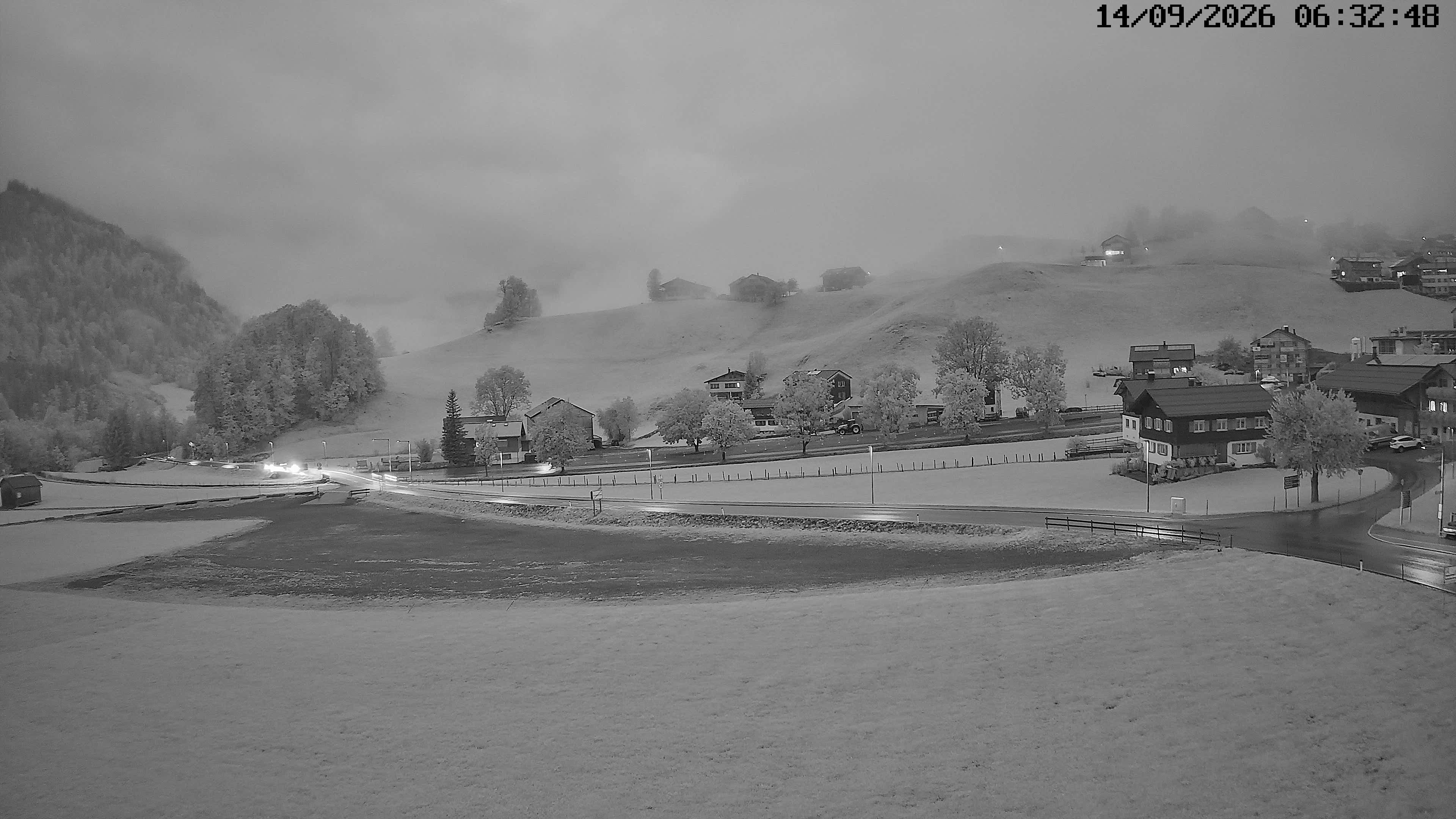 Archiv Foto Webcam Schoppernau: Ausblick Hotel Elisabeth
