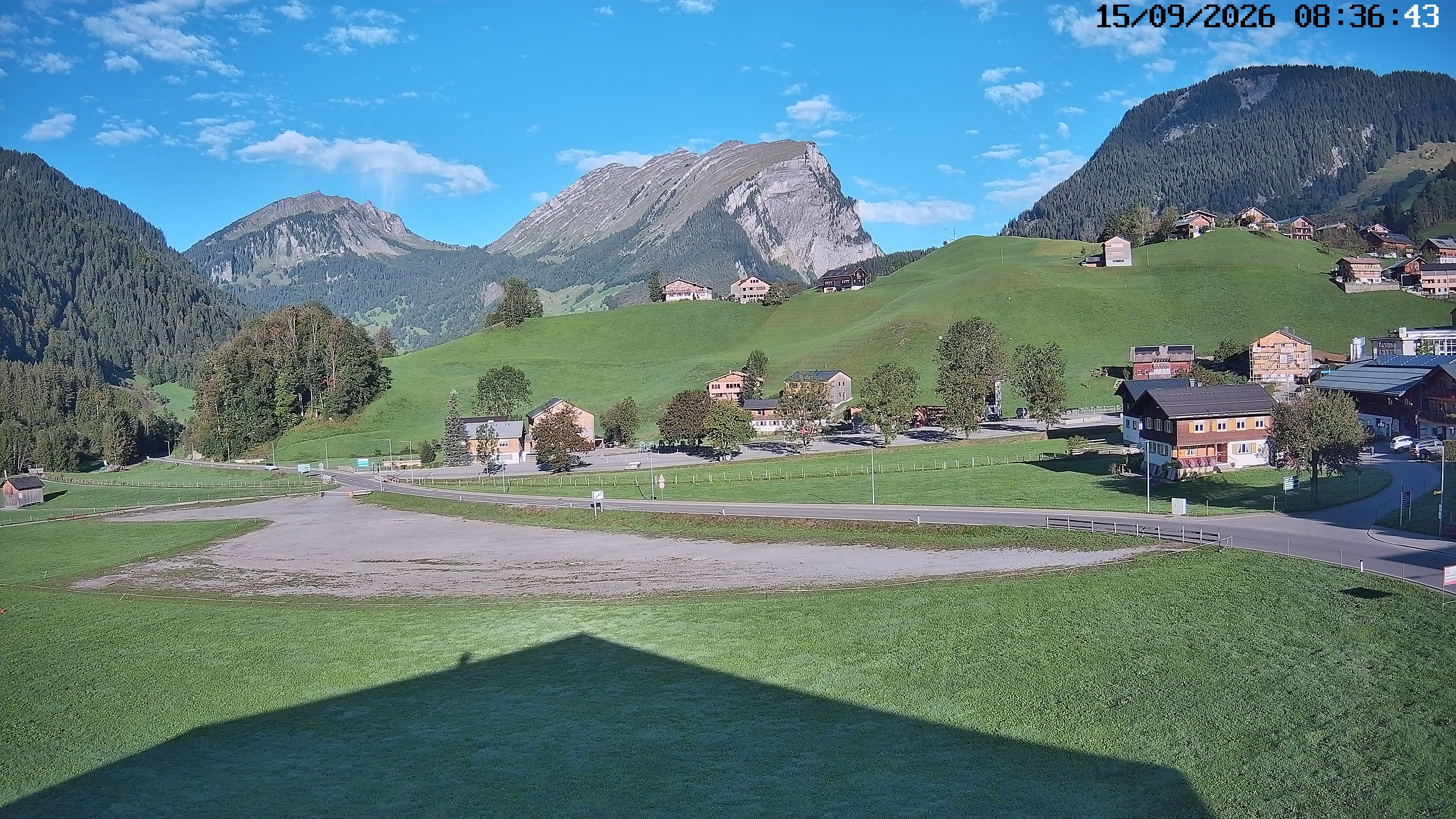 Archived image Webcam Schoppernau - Hotel Elisabeth