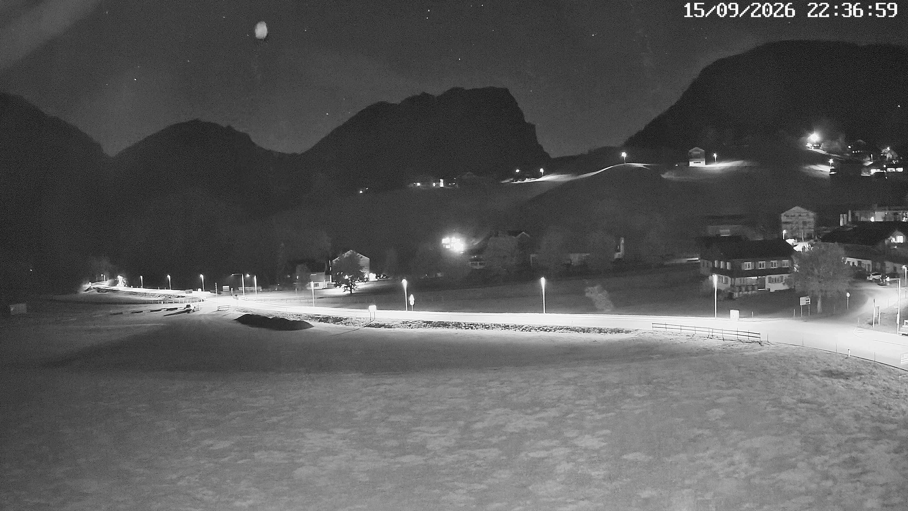 Archiv Foto Webcam Schoppernau: Ausblick Hotel Elisabeth