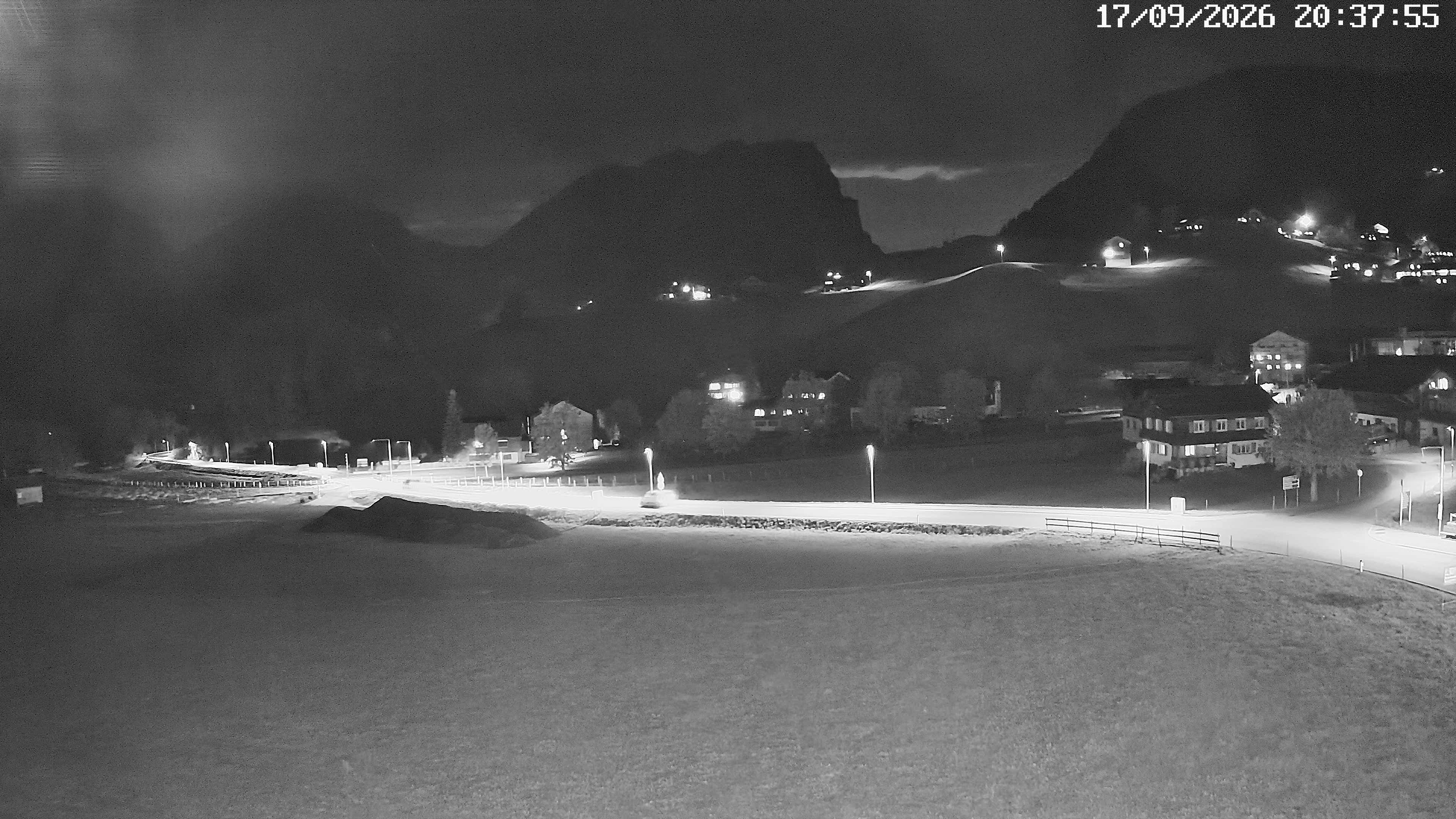 Archiv Foto Webcam Schoppernau: Ausblick Hotel Elisabeth