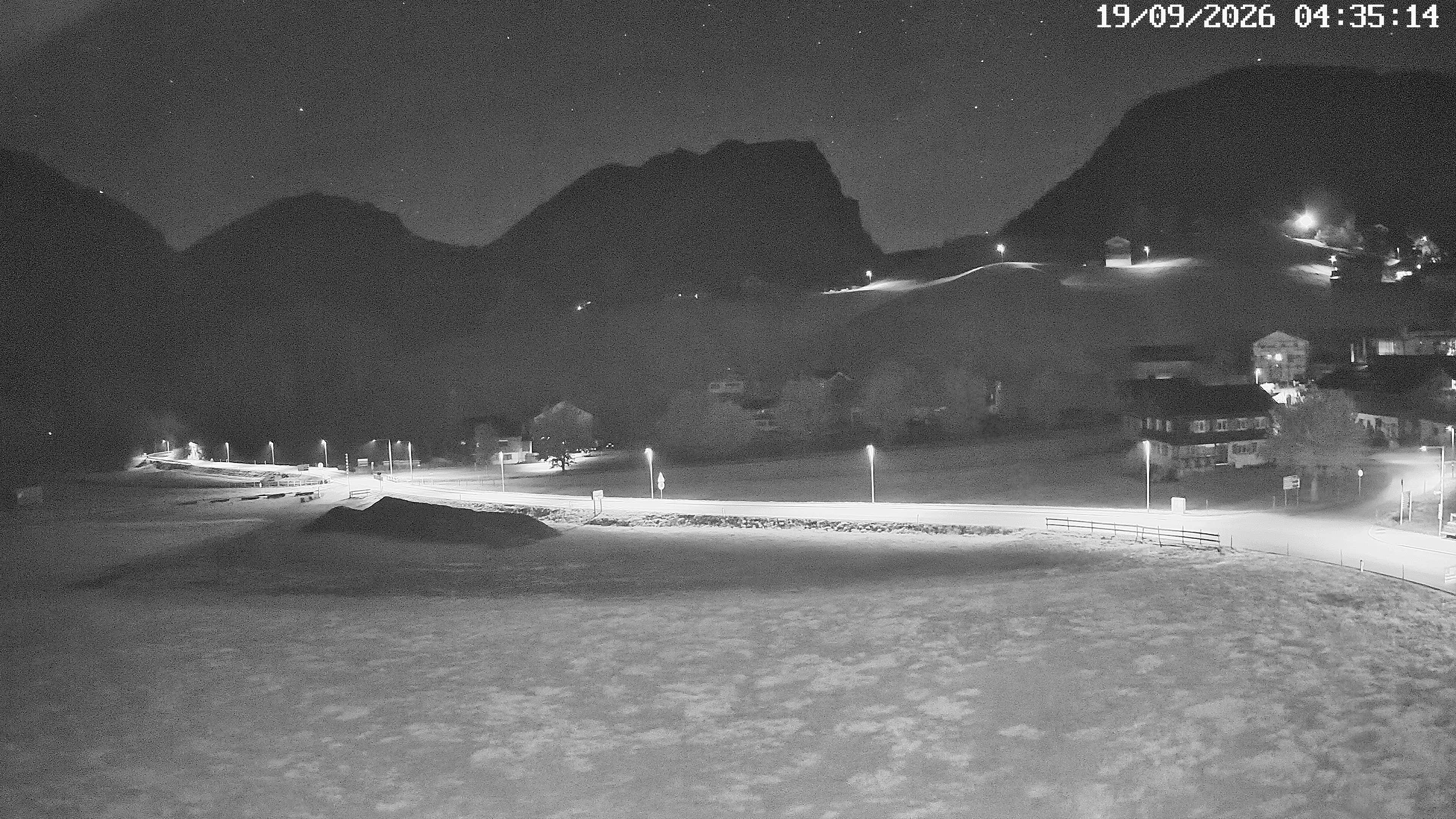 Archiv Foto Webcam Schoppernau: Ausblick Hotel Elisabeth
