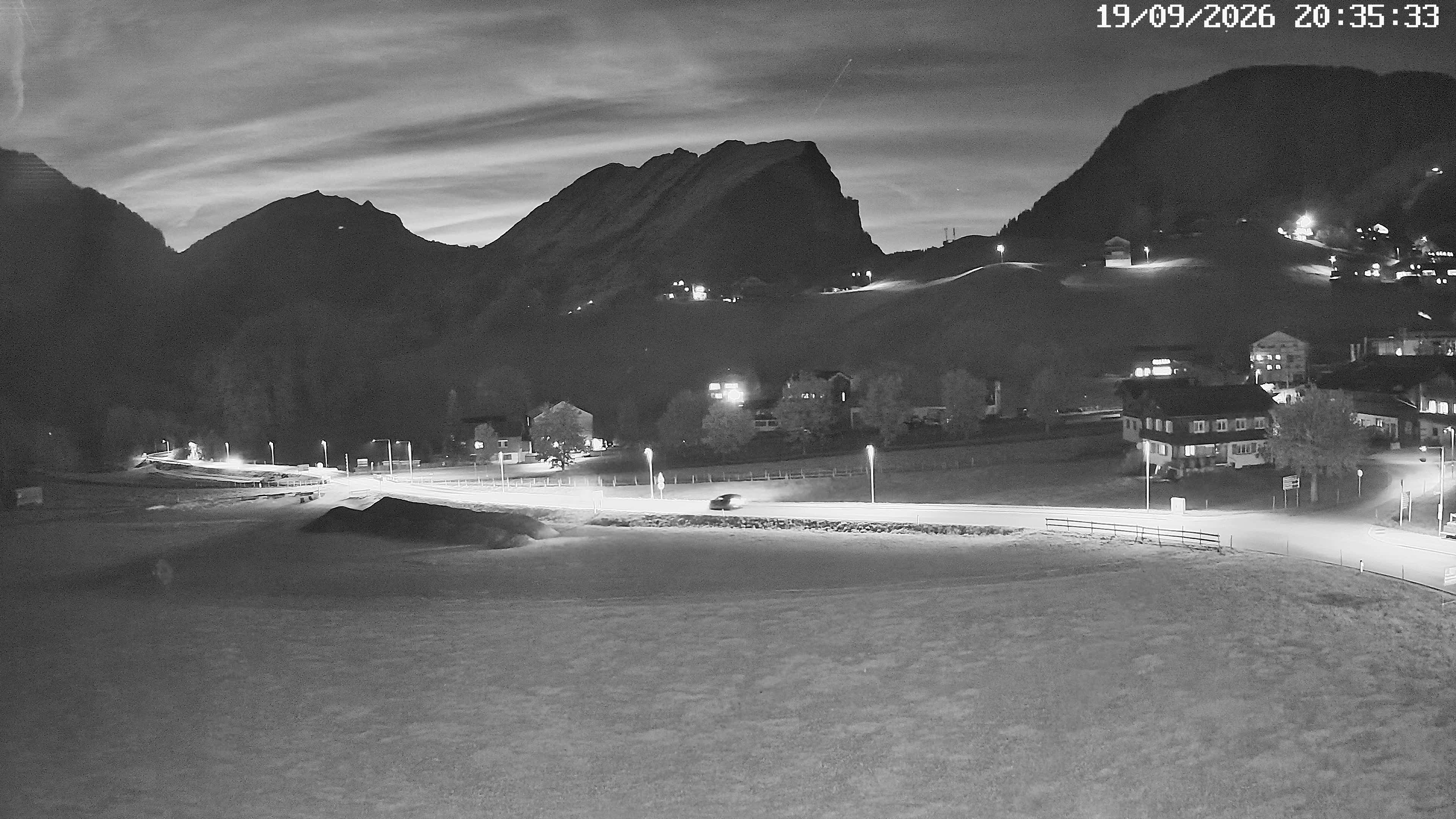 Archiv Foto Webcam Schoppernau: Ausblick Hotel Elisabeth