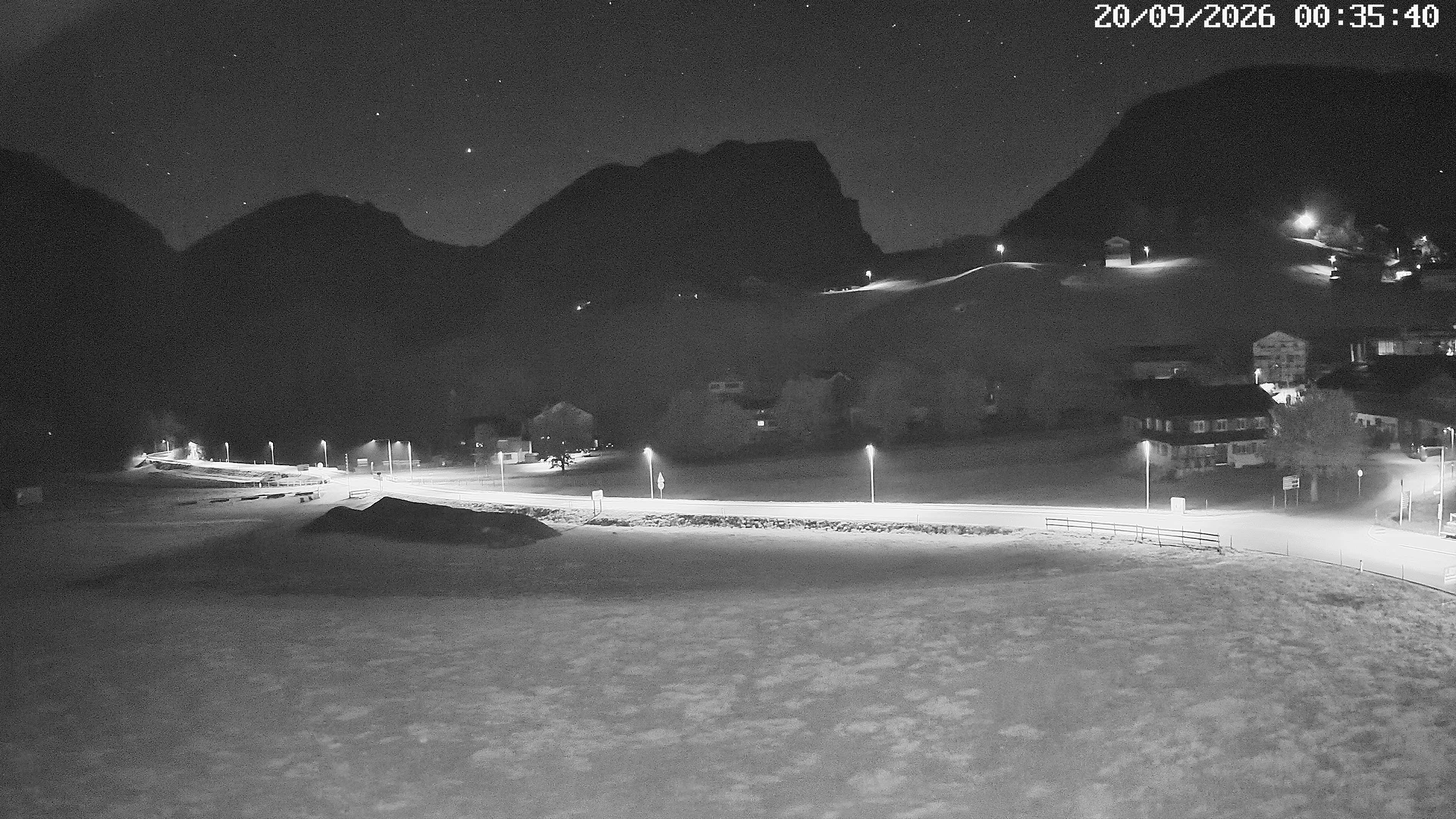 Archiv Foto Webcam Schoppernau: Ausblick Hotel Elisabeth