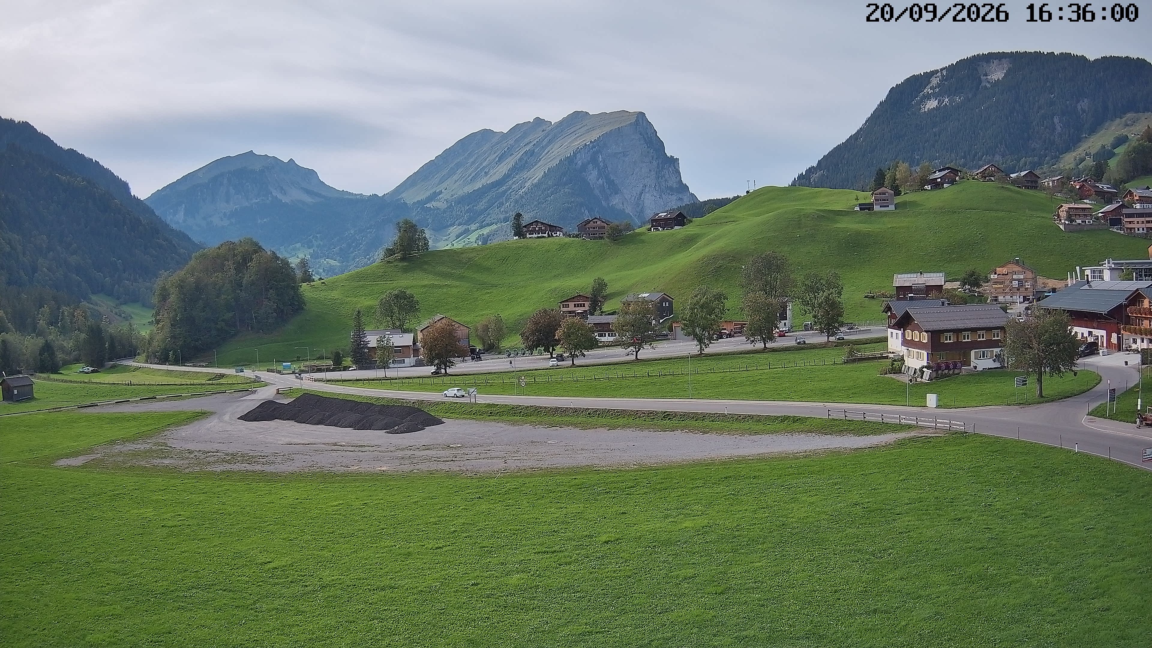Archiv Foto Webcam Schoppernau: Ausblick Hotel Elisabeth