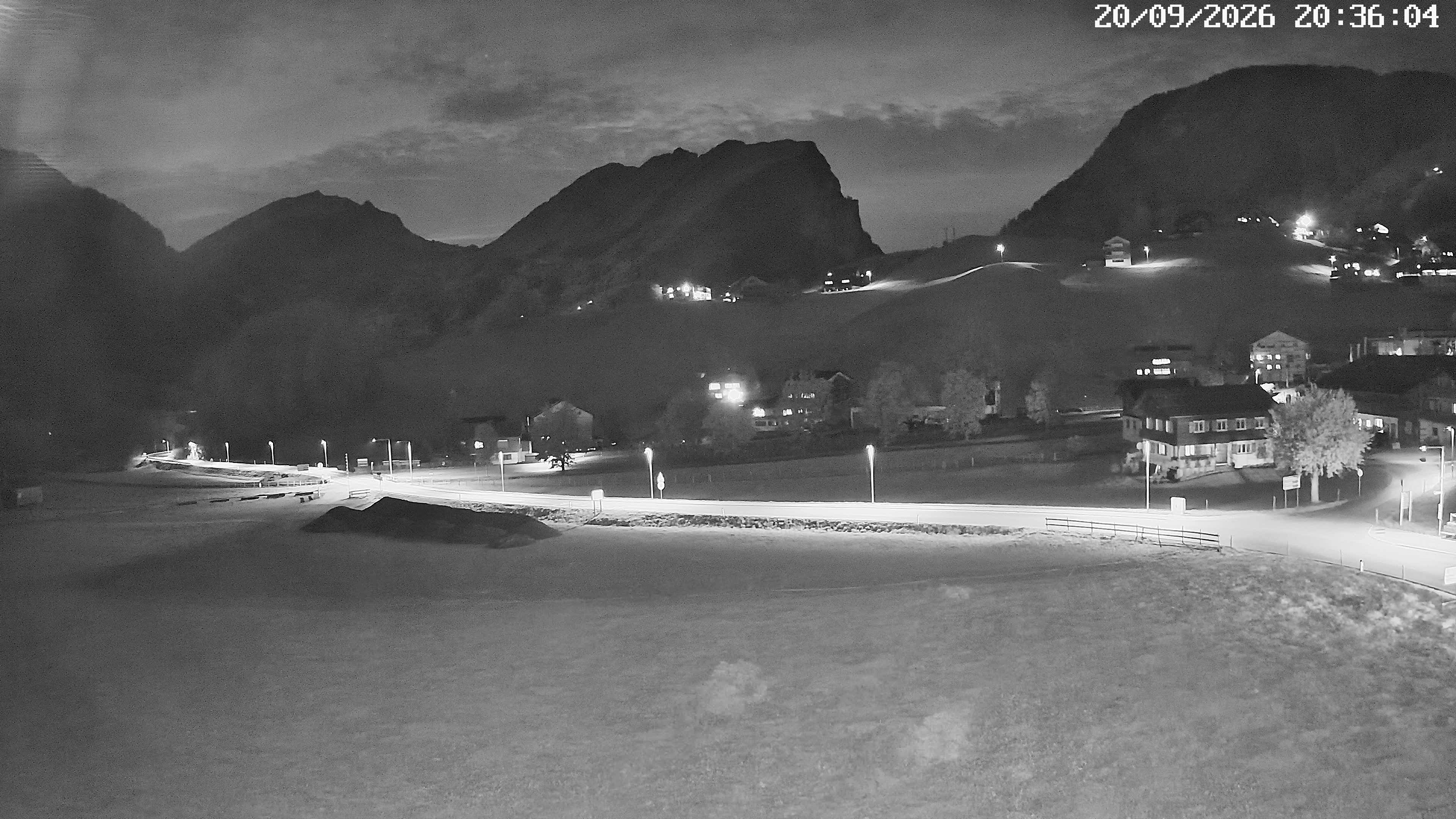 Archiv Foto Webcam Schoppernau: Ausblick Hotel Elisabeth