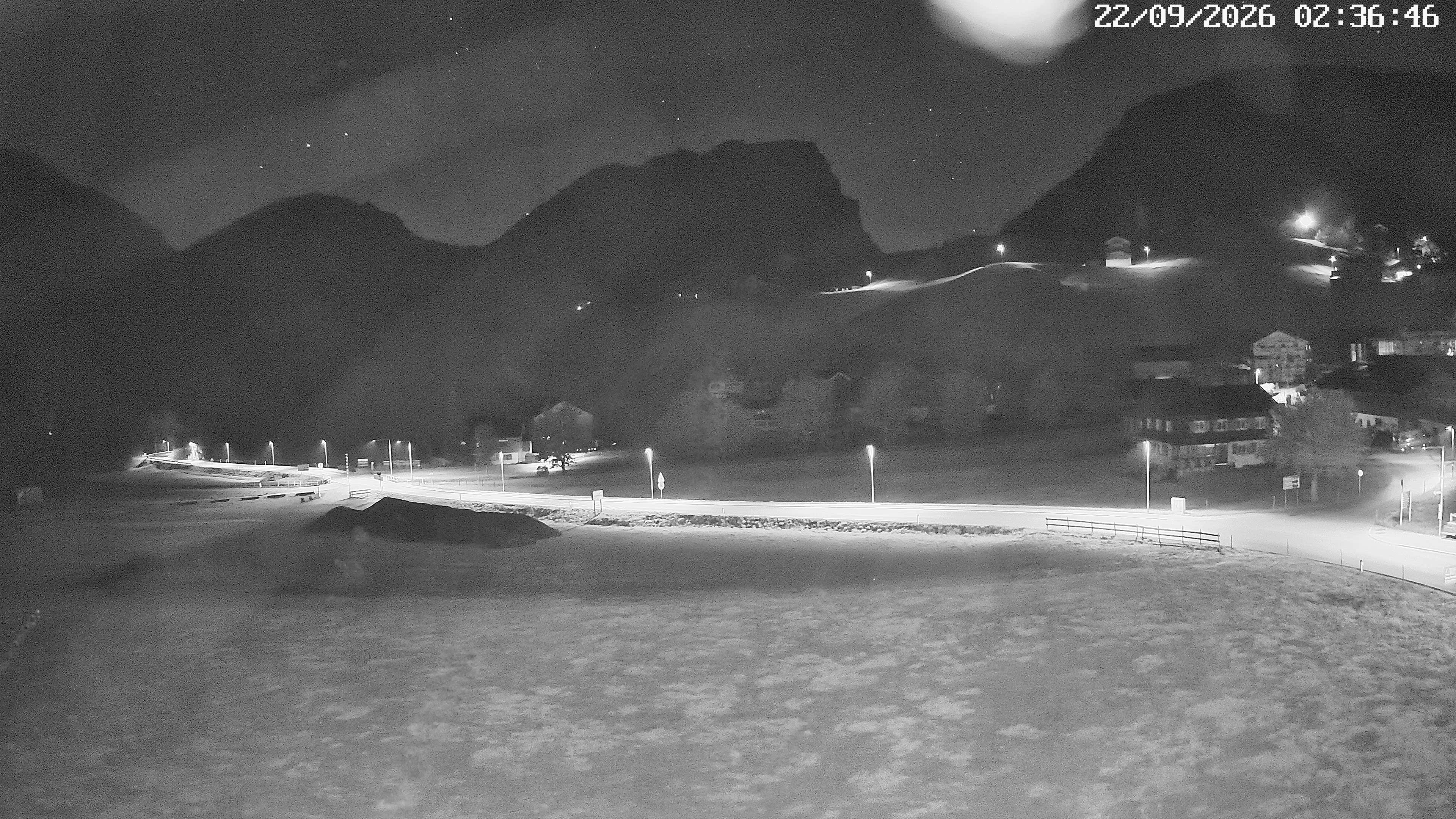 Archiv Foto Webcam Schoppernau: Ausblick Hotel Elisabeth