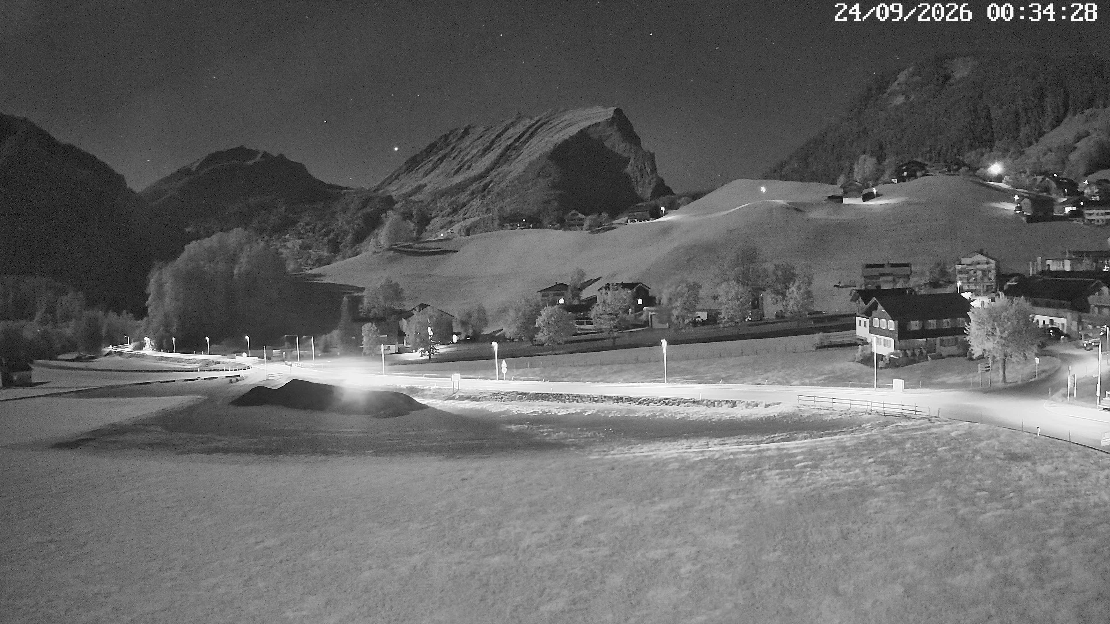 Archiv Foto Webcam Schoppernau: Ausblick Hotel Elisabeth