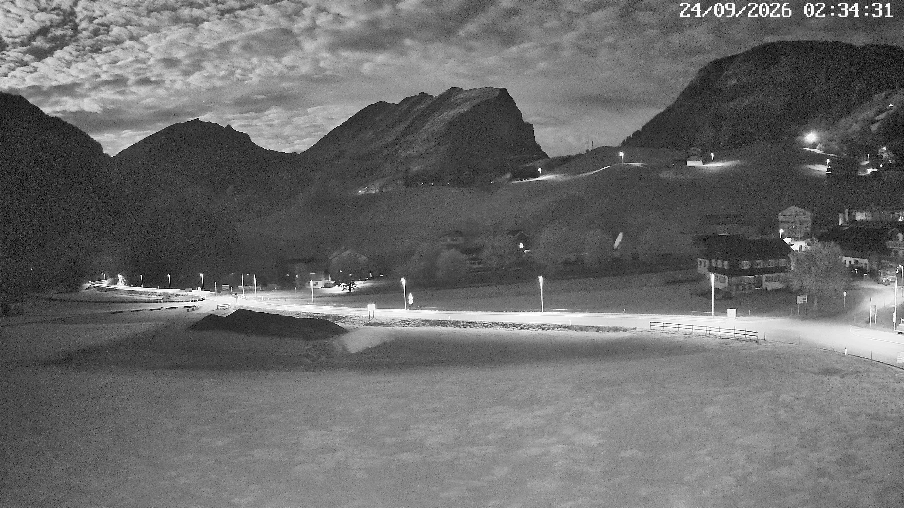 Archiv Foto Webcam Schoppernau: Ausblick Hotel Elisabeth