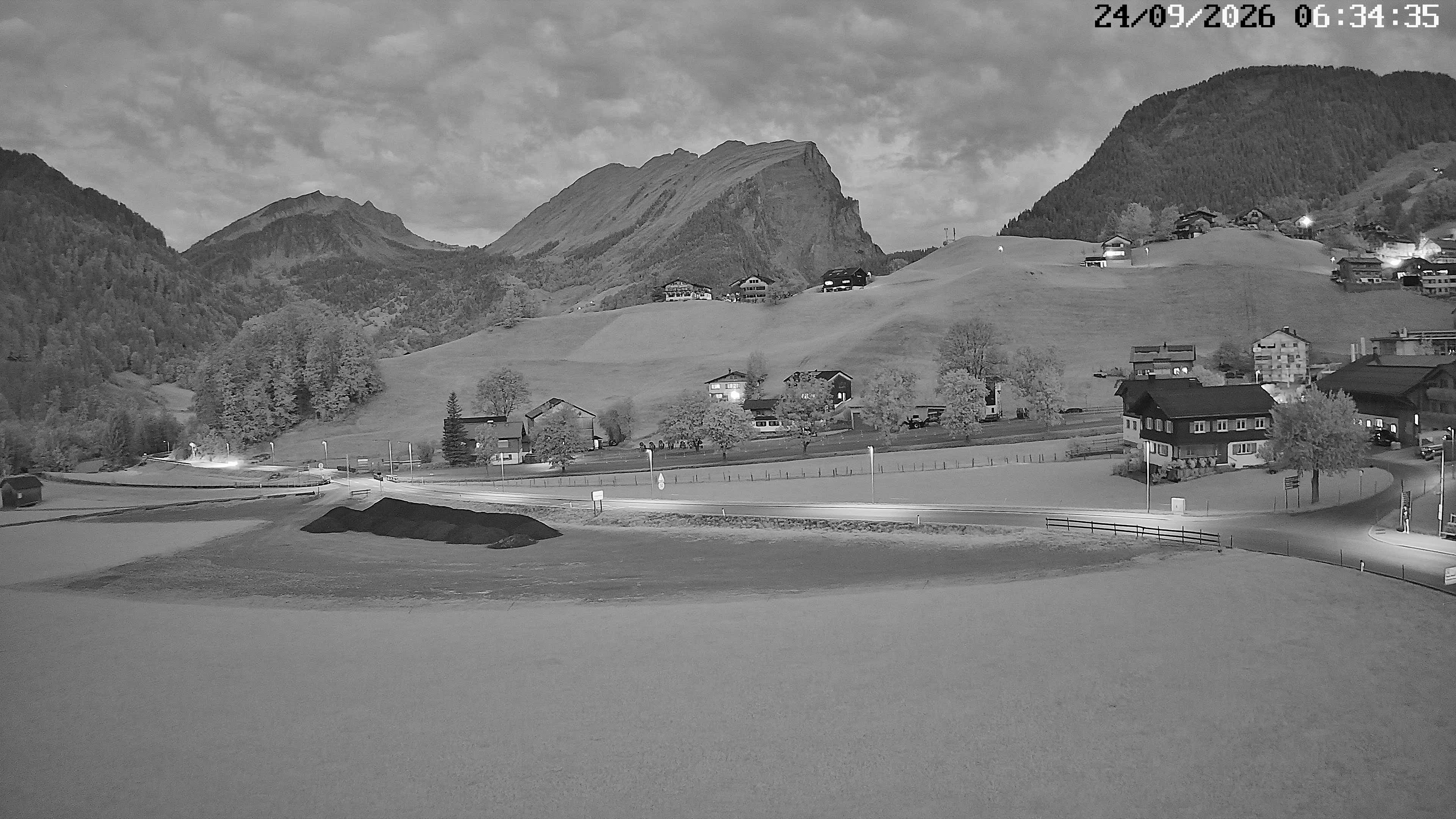Archived image Webcam Schoppernau - Hotel Elisabeth