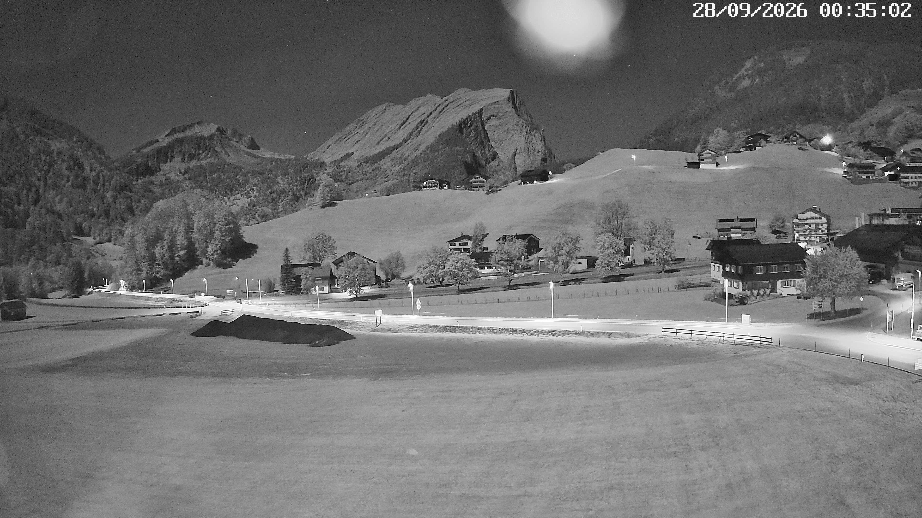 Archiv Foto Webcam Schoppernau: Ausblick Hotel Elisabeth