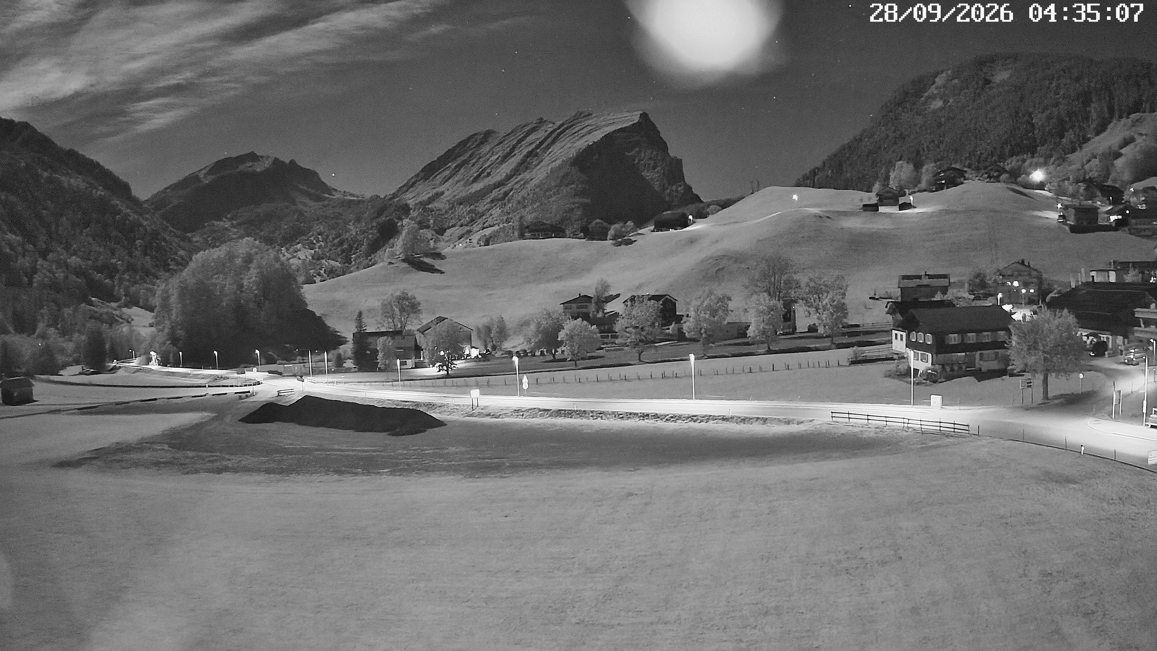 Archived image Webcam Schoppernau - Hotel Elisabeth