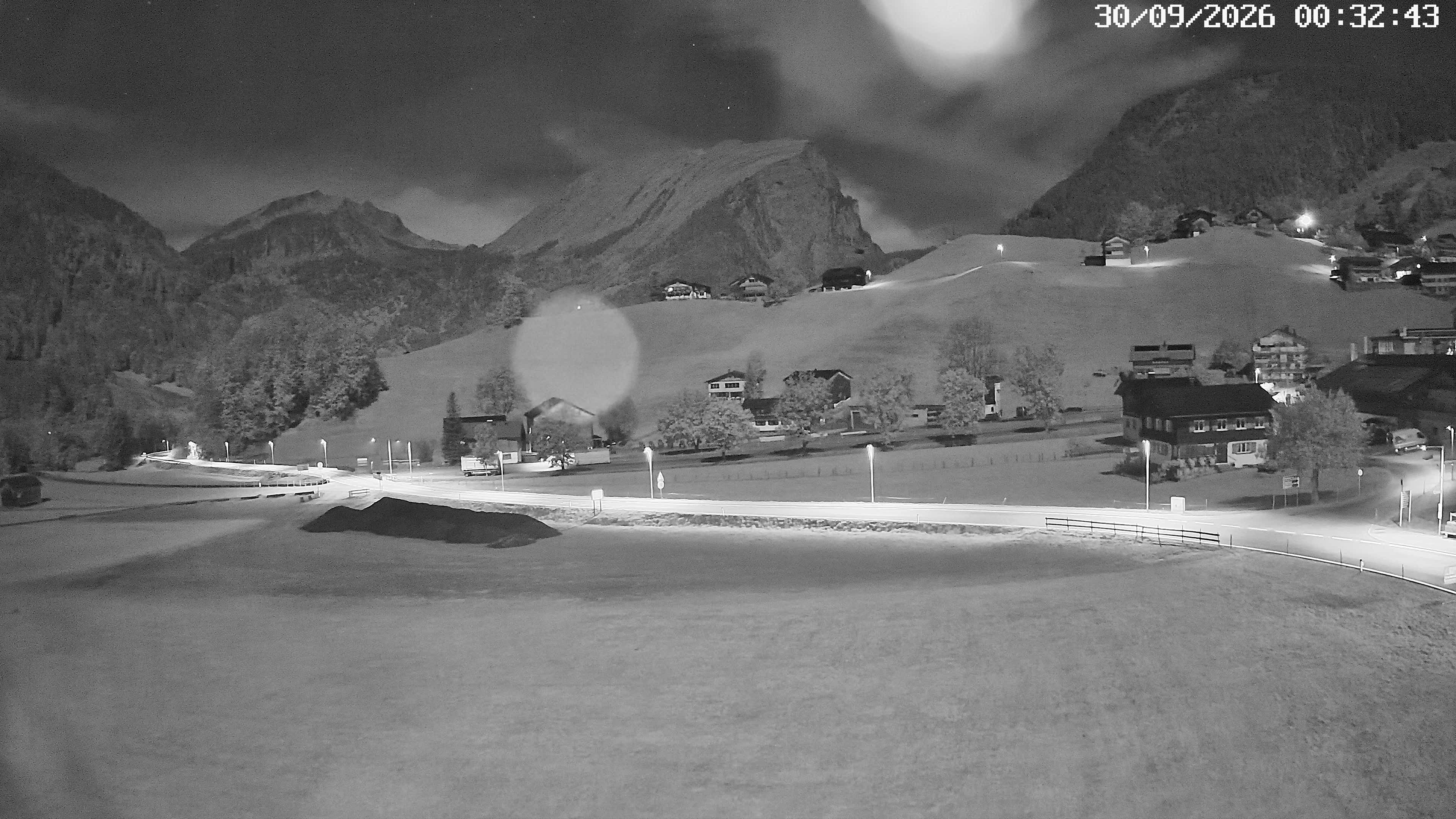 Archiv Foto Webcam Schoppernau: Ausblick Hotel Elisabeth