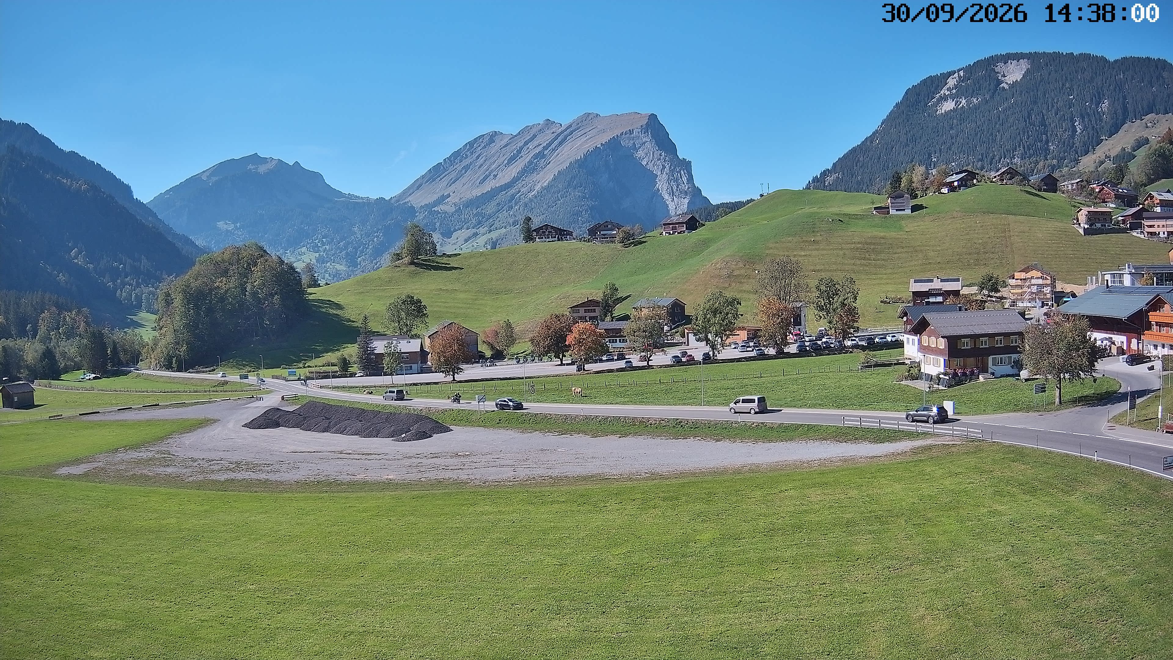 Archived image Webcam Schoppernau - Hotel Elisabeth