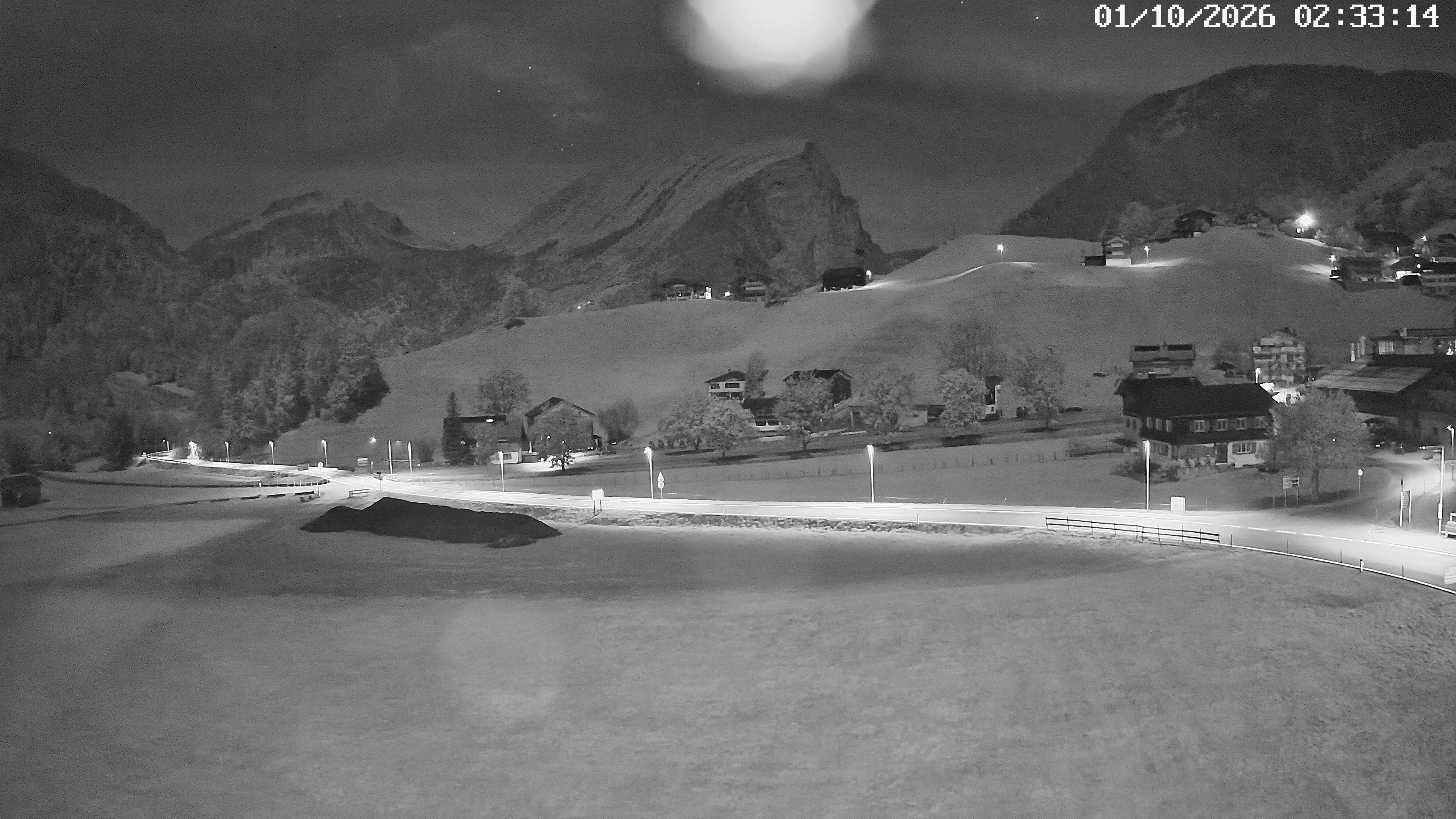 Archiv Foto Webcam Schoppernau: Ausblick Hotel Elisabeth