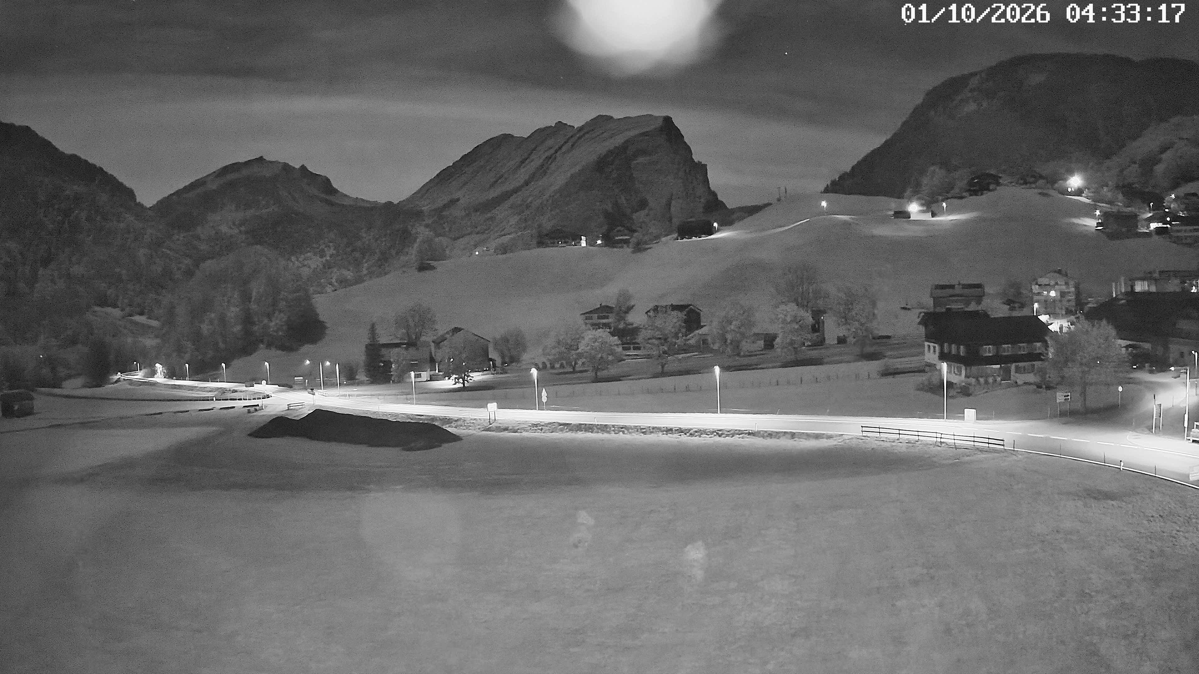 Archiv Foto Webcam Schoppernau: Ausblick Hotel Elisabeth