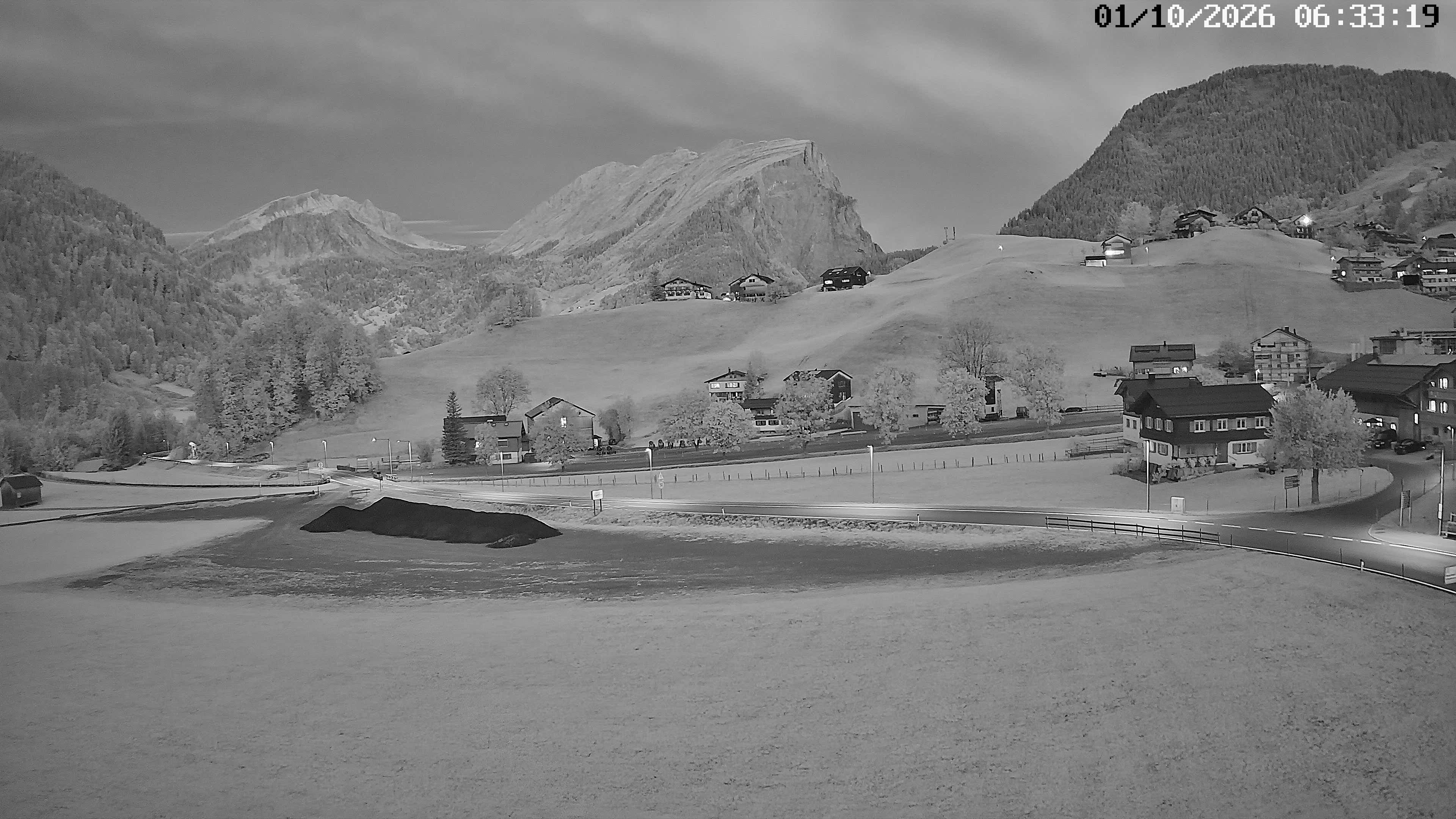 Archiv Foto Webcam Schoppernau: Ausblick Hotel Elisabeth