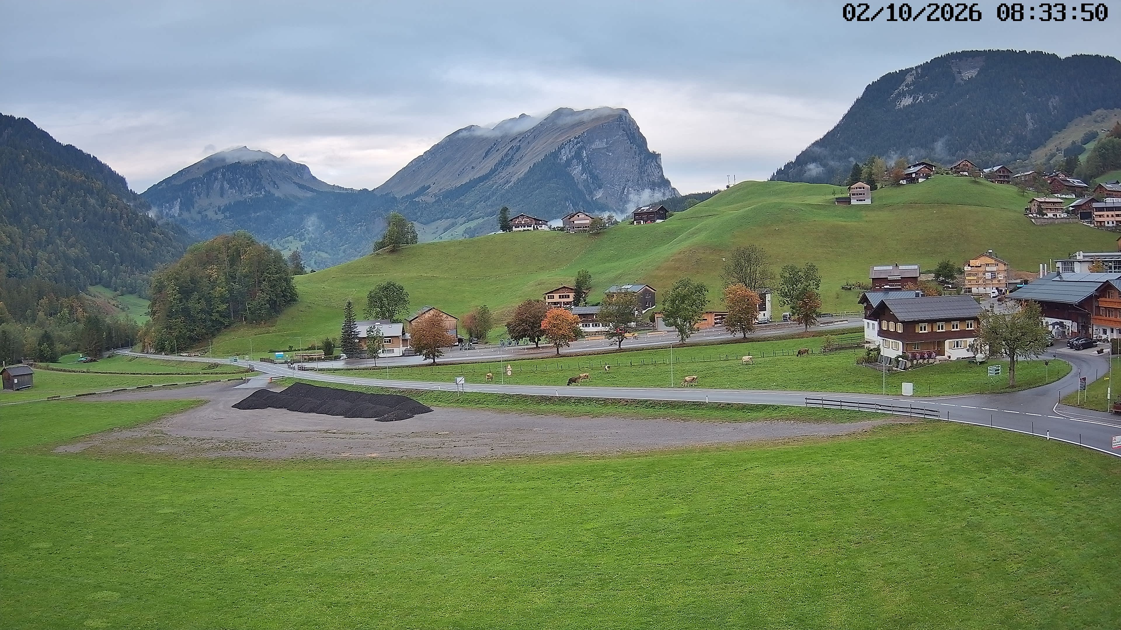 Archiv Foto Webcam Schoppernau: Ausblick Hotel Elisabeth