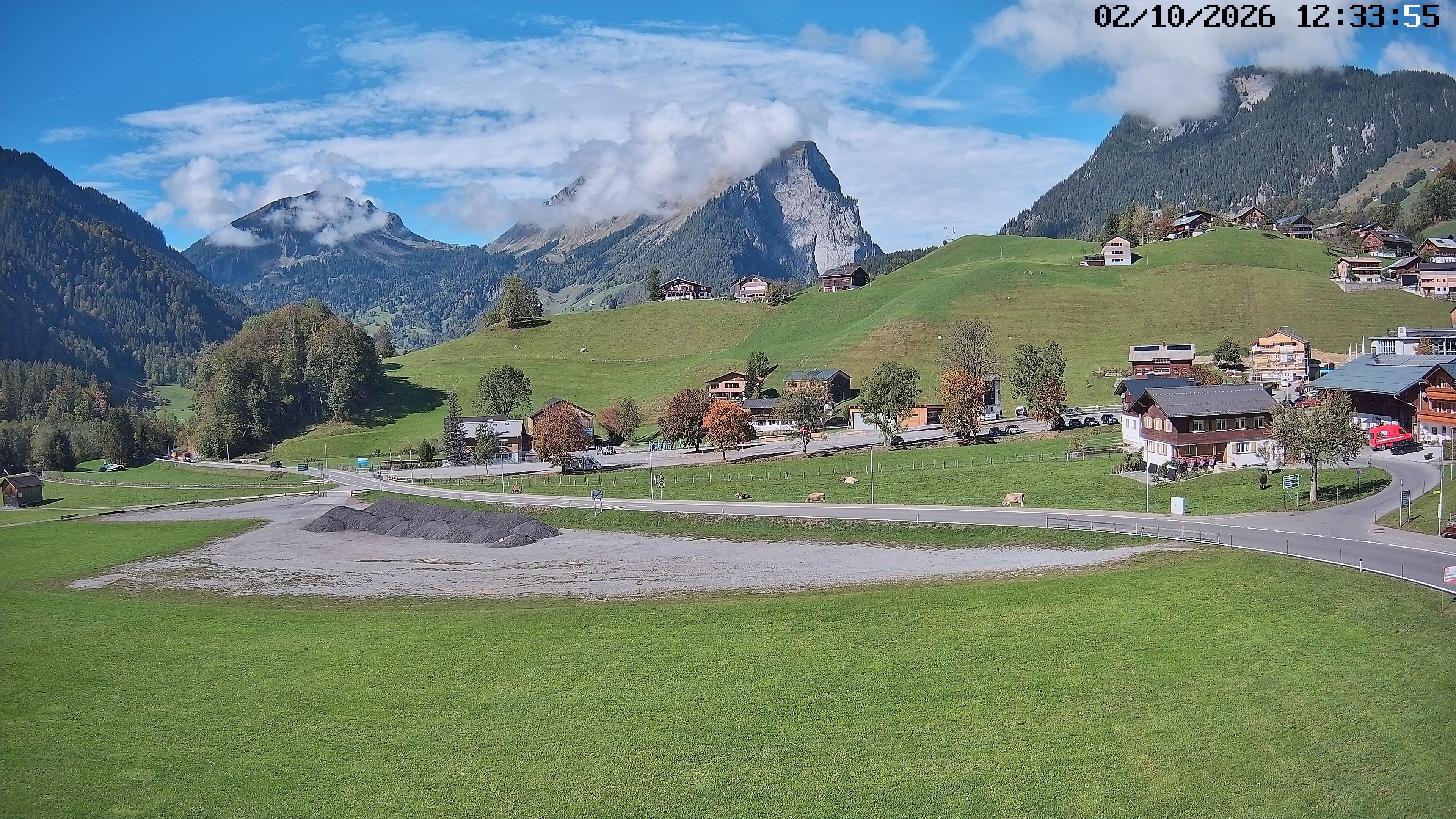 Archiv Foto Webcam Schoppernau: Ausblick Hotel Elisabeth