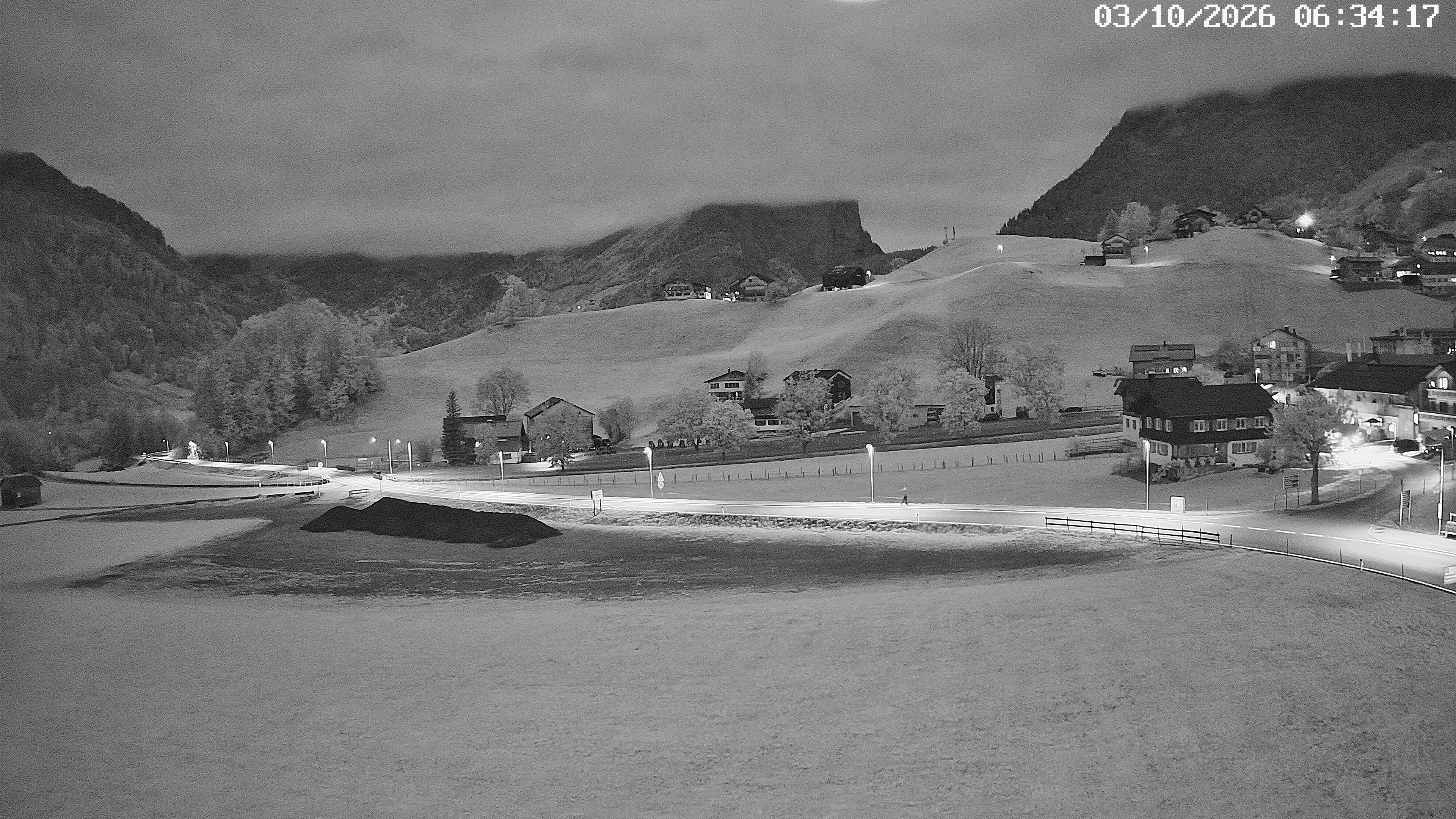 Archiv Foto Webcam Schoppernau: Ausblick Hotel Elisabeth