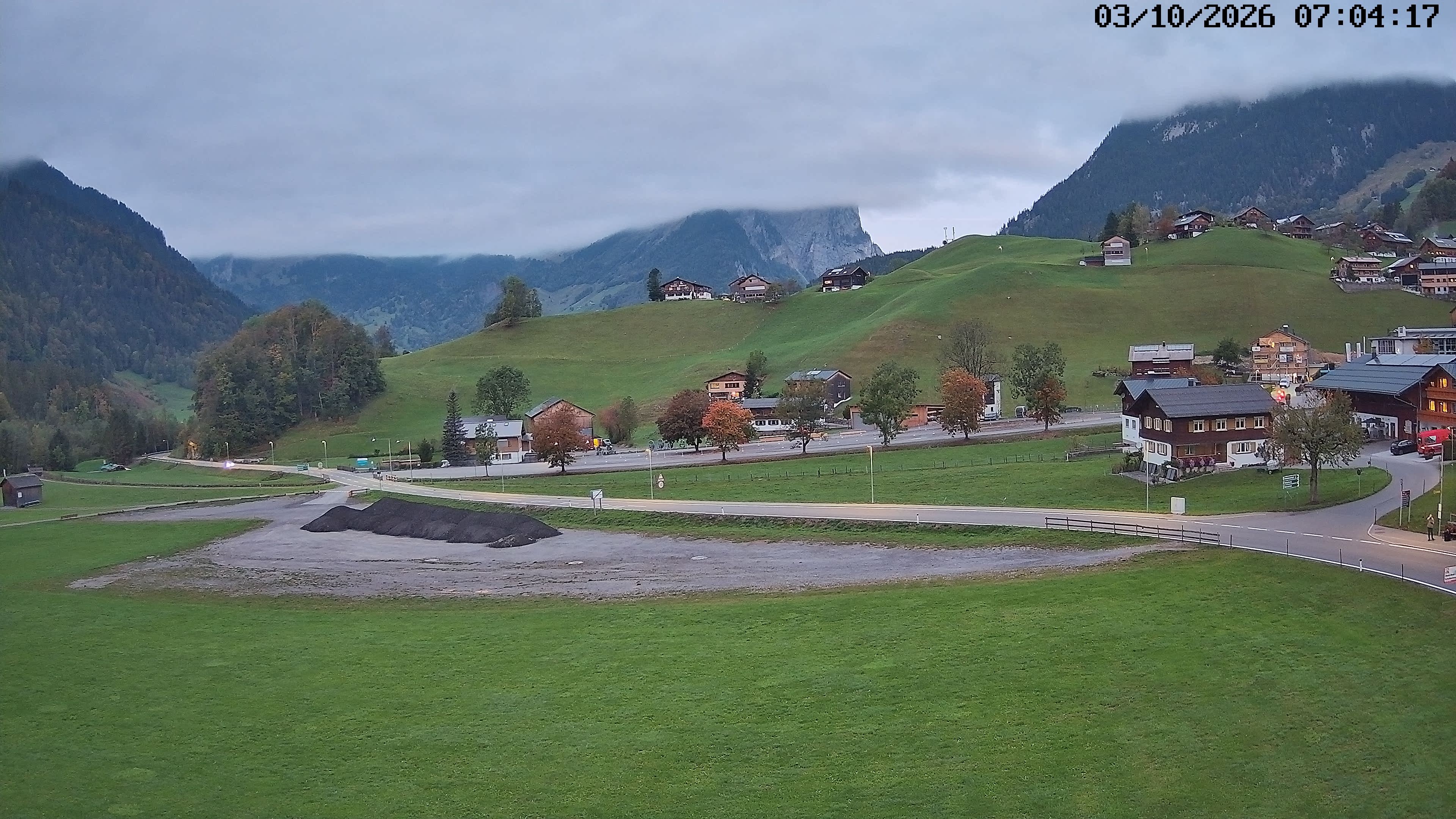Archiv Foto Webcam Schoppernau: Ausblick Hotel Elisabeth
