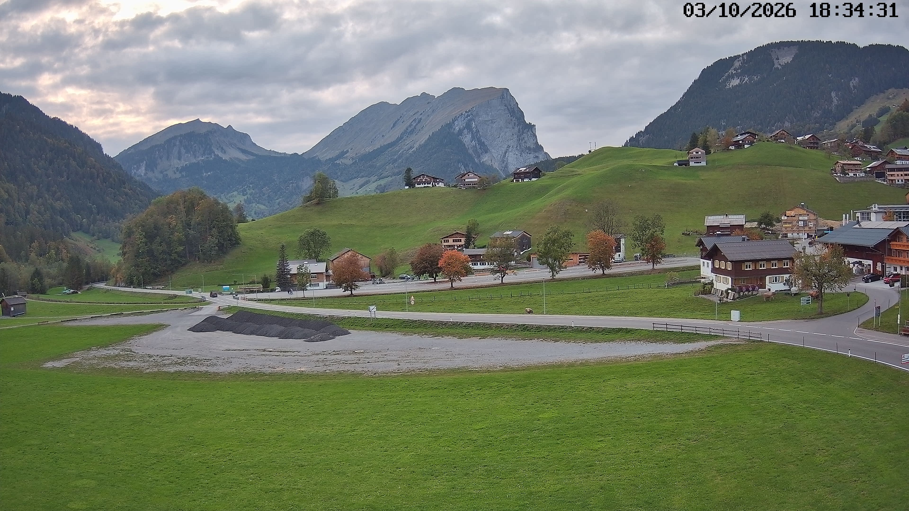 Archiv Foto Webcam Schoppernau: Ausblick Hotel Elisabeth