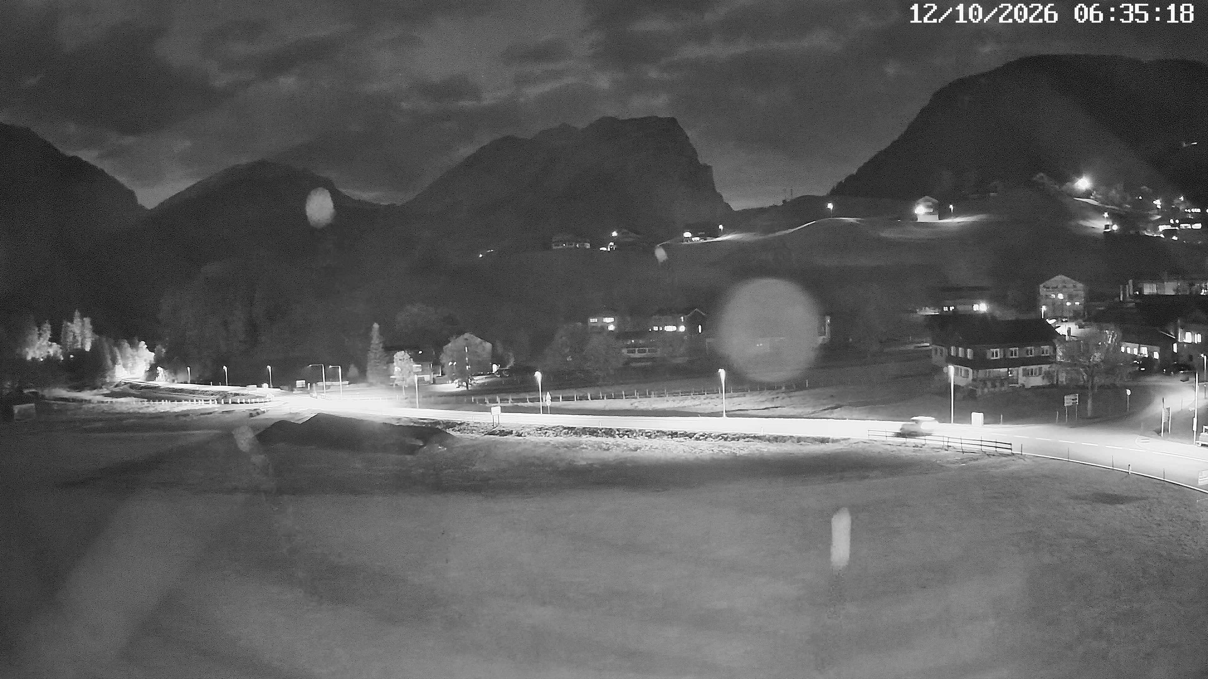 Archiv Foto Webcam Schoppernau: Ausblick Hotel Elisabeth