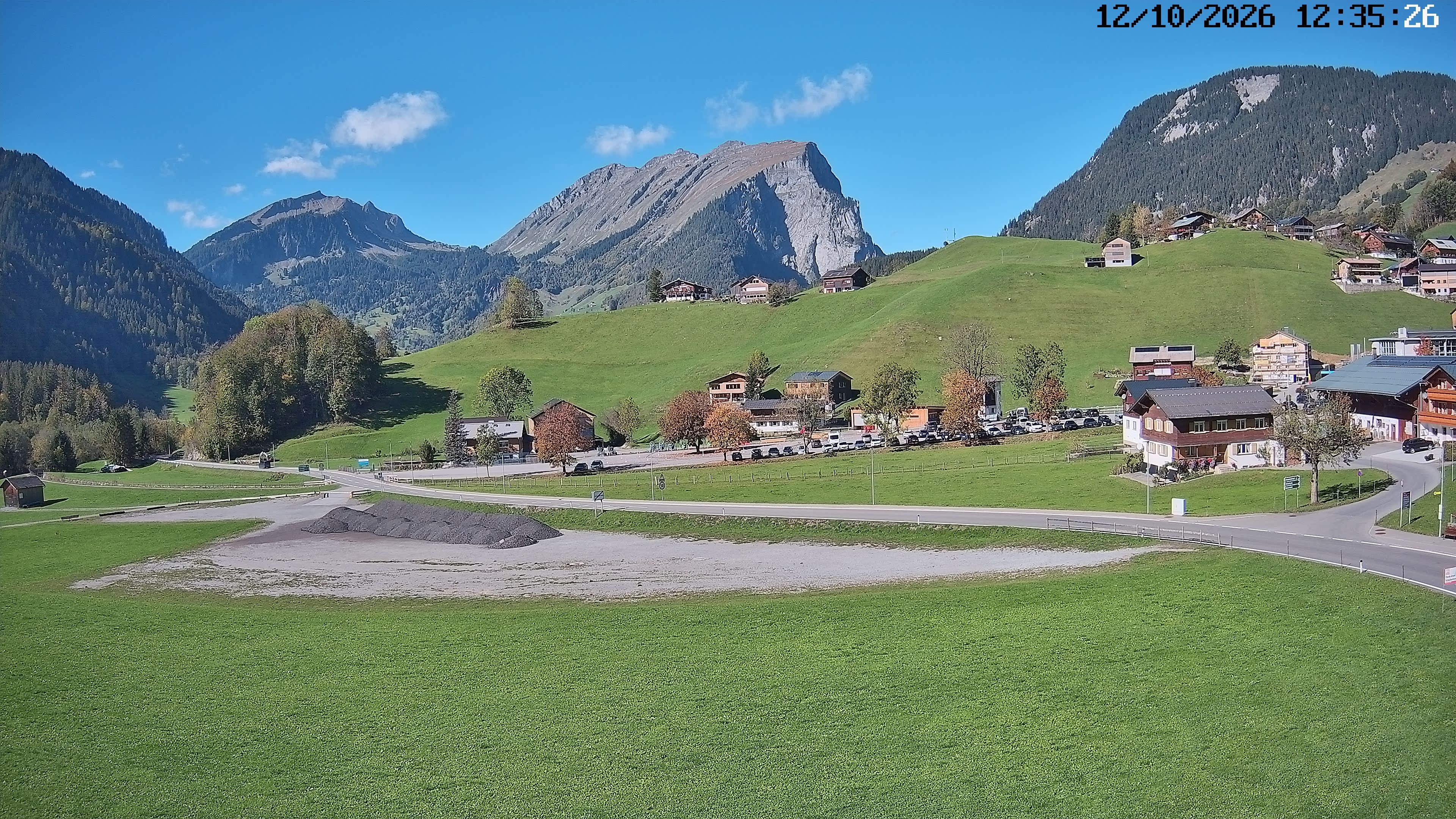 Archiv Foto Webcam Schoppernau: Ausblick Hotel Elisabeth