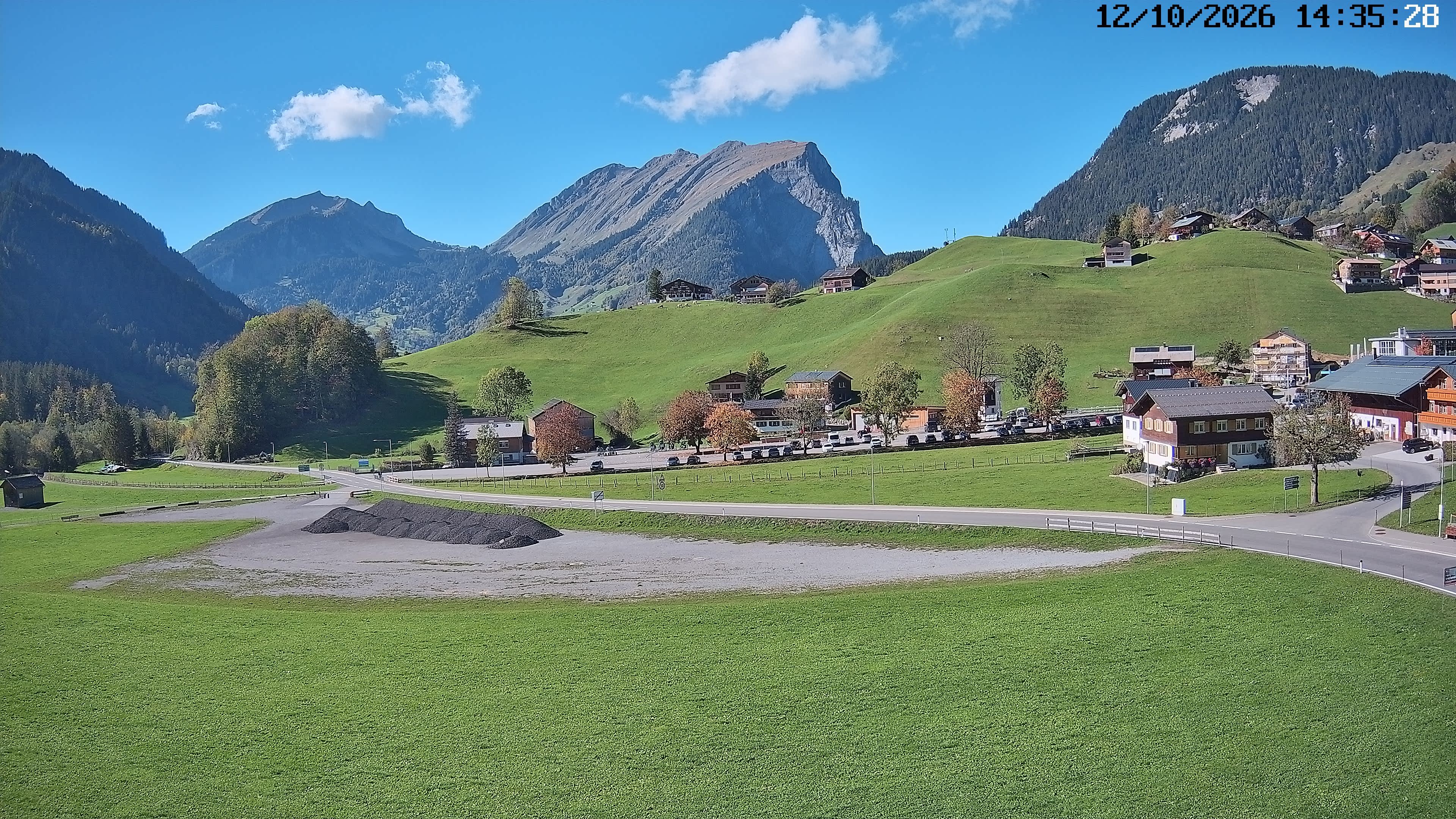 Archiv Foto Webcam Schoppernau: Ausblick Hotel Elisabeth