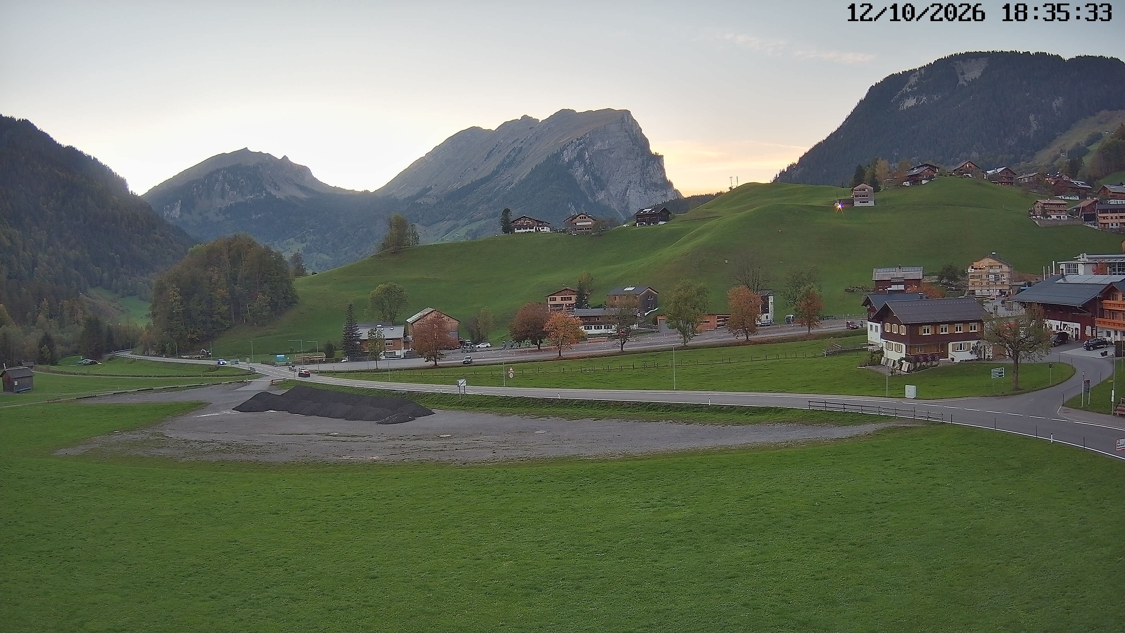 Archiv Foto Webcam Schoppernau: Ausblick Hotel Elisabeth