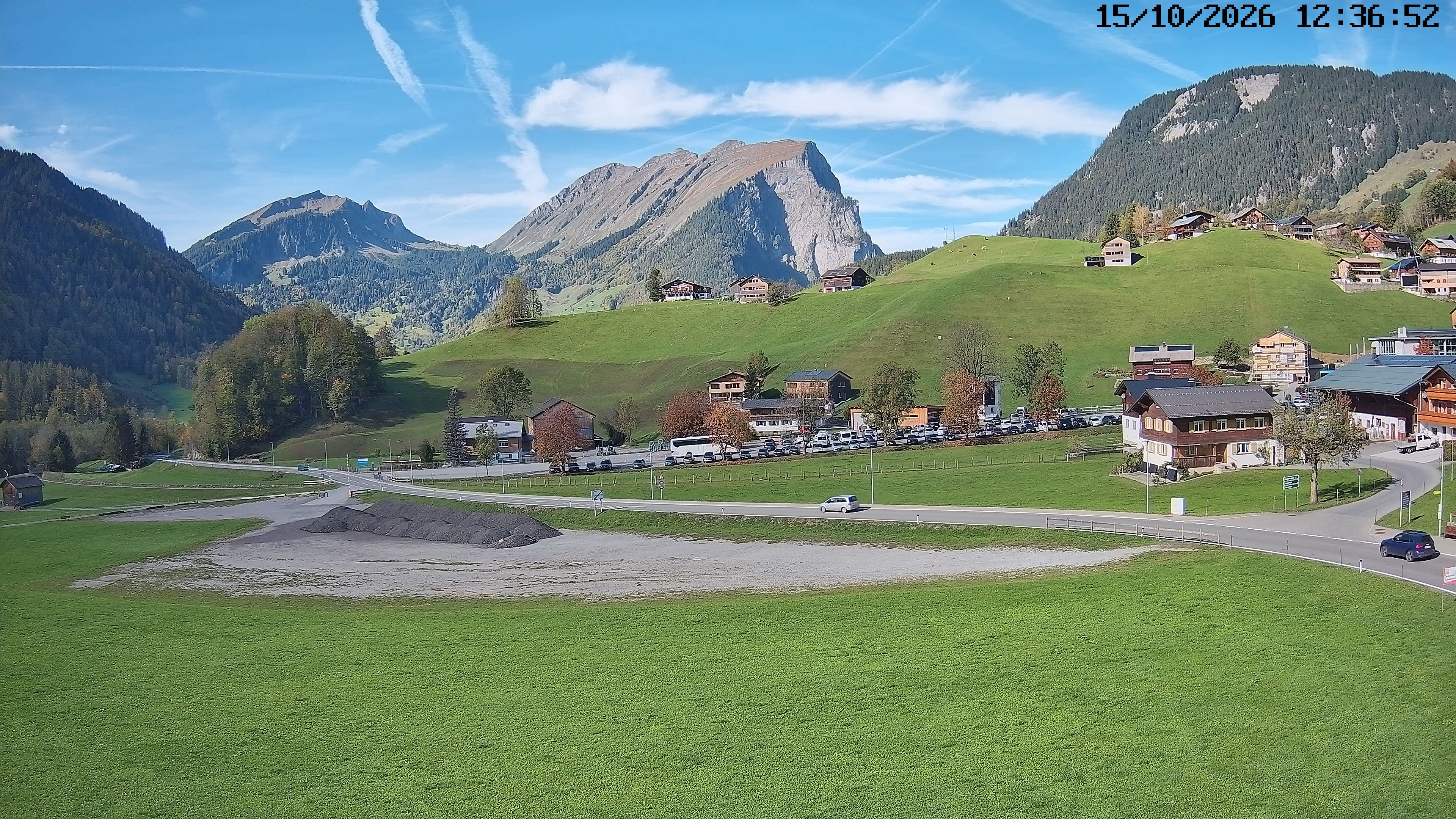 Archiv Foto Webcam Schoppernau: Ausblick Hotel Elisabeth