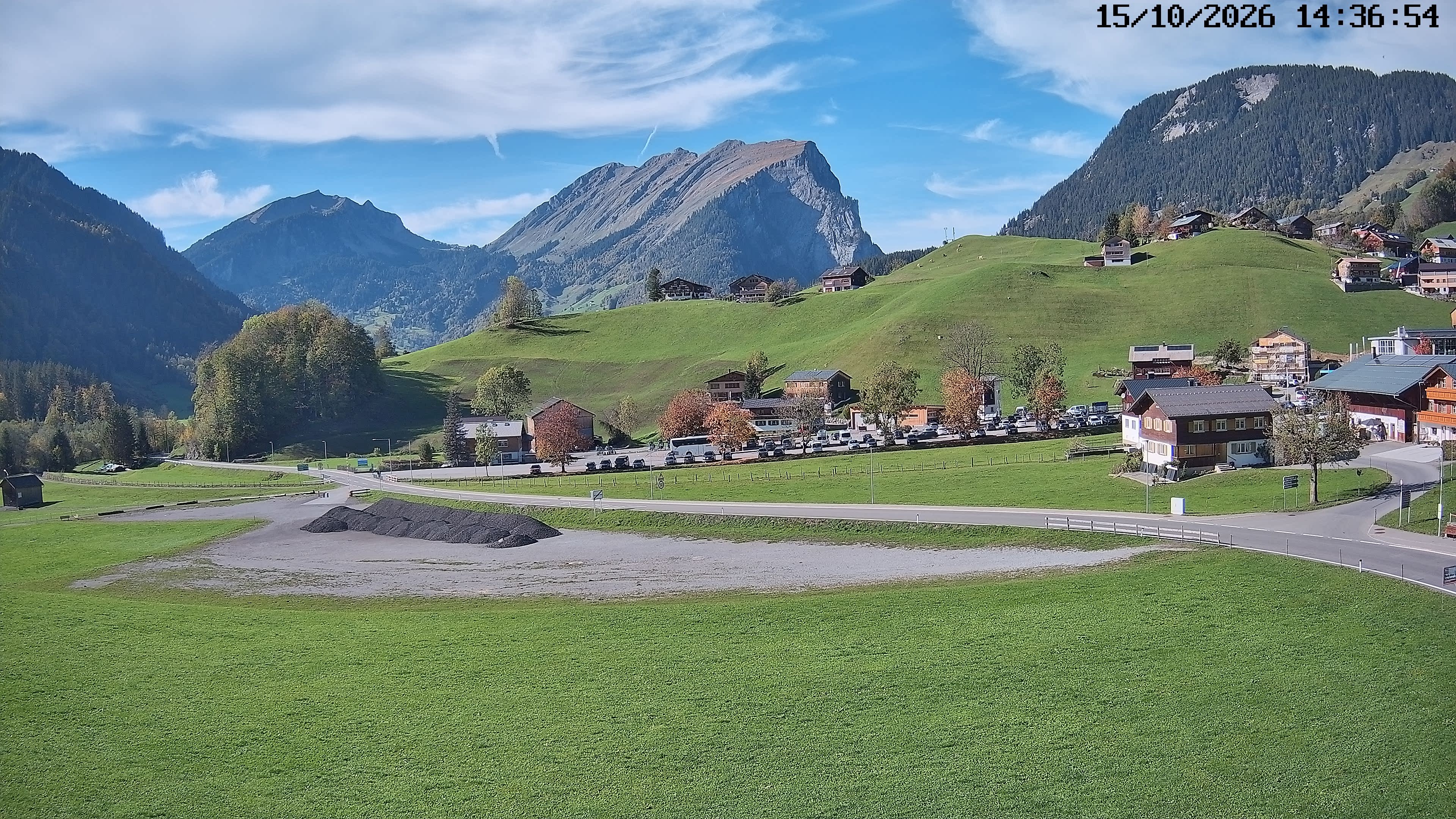 Archiv Foto Webcam Schoppernau: Ausblick Hotel Elisabeth