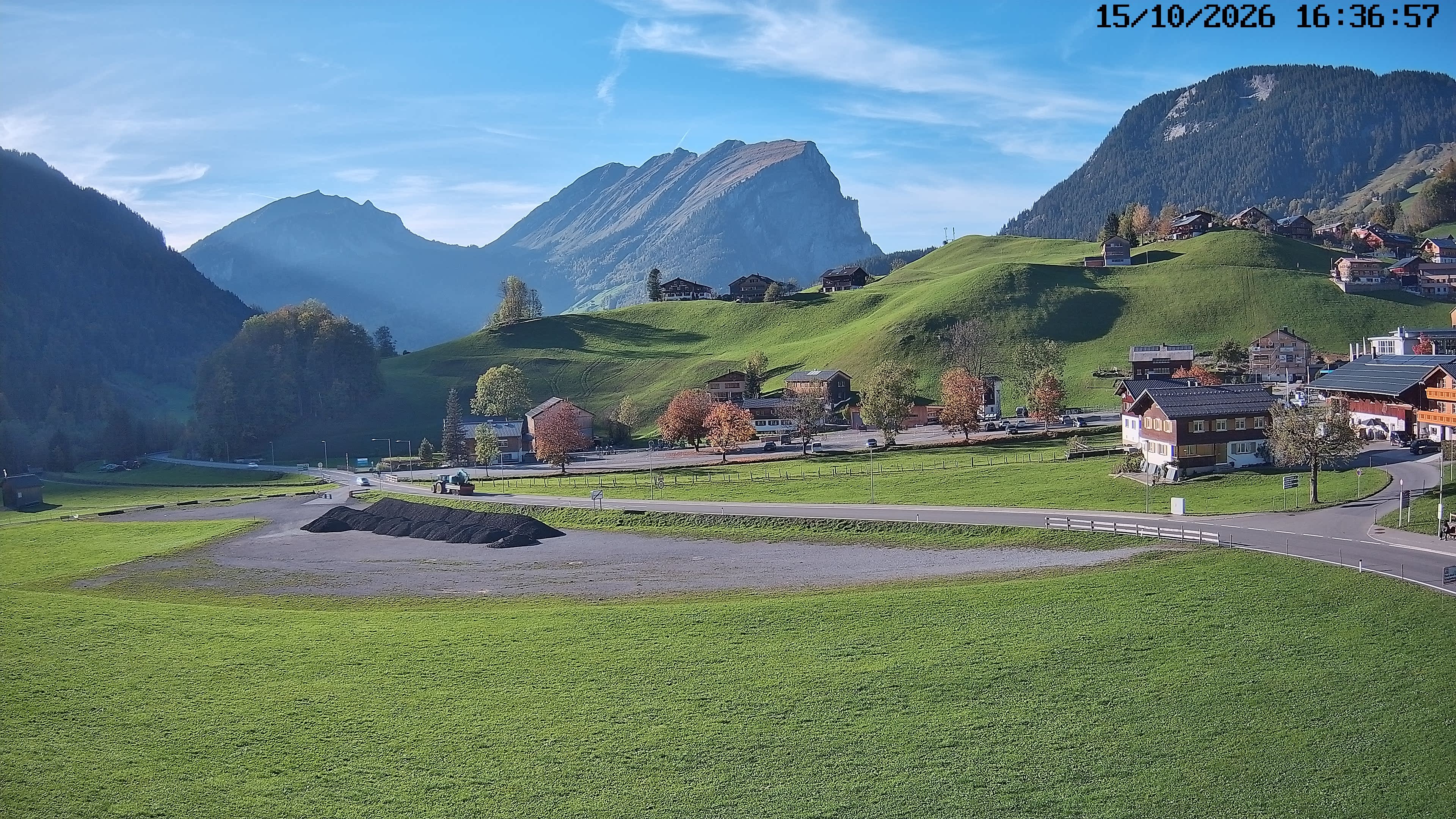 Archiv Foto Webcam Schoppernau: Ausblick Hotel Elisabeth