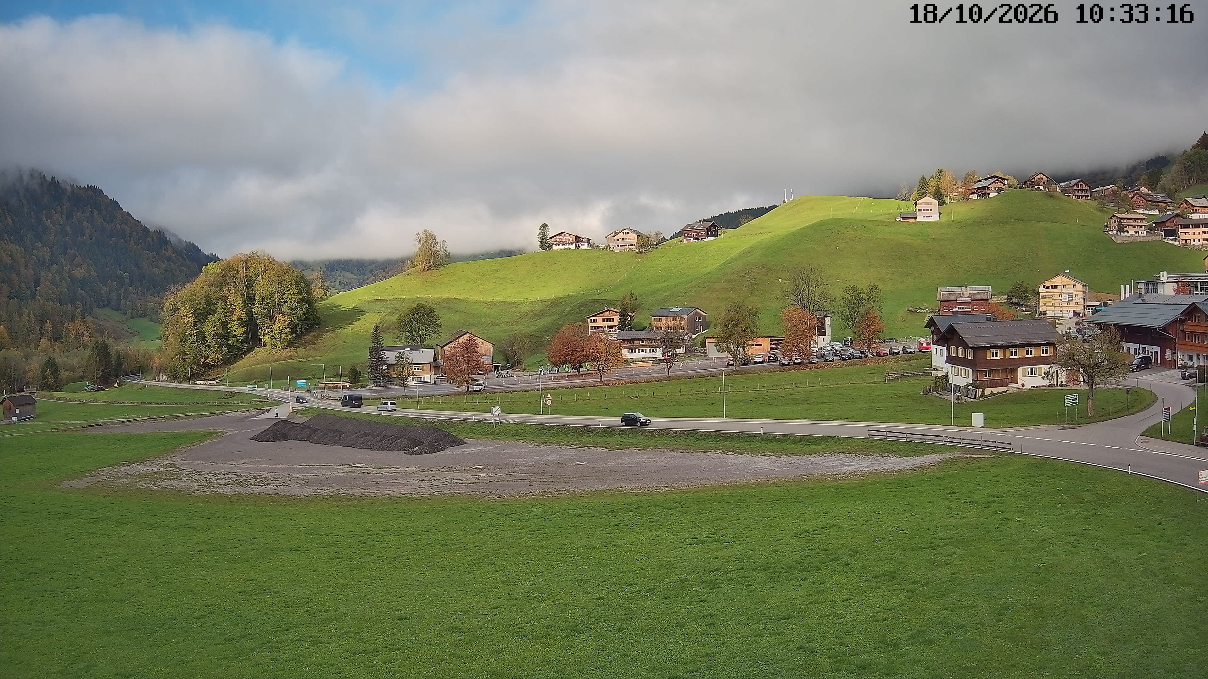 Archived image Webcam Schoppernau - Hotel Elisabeth
