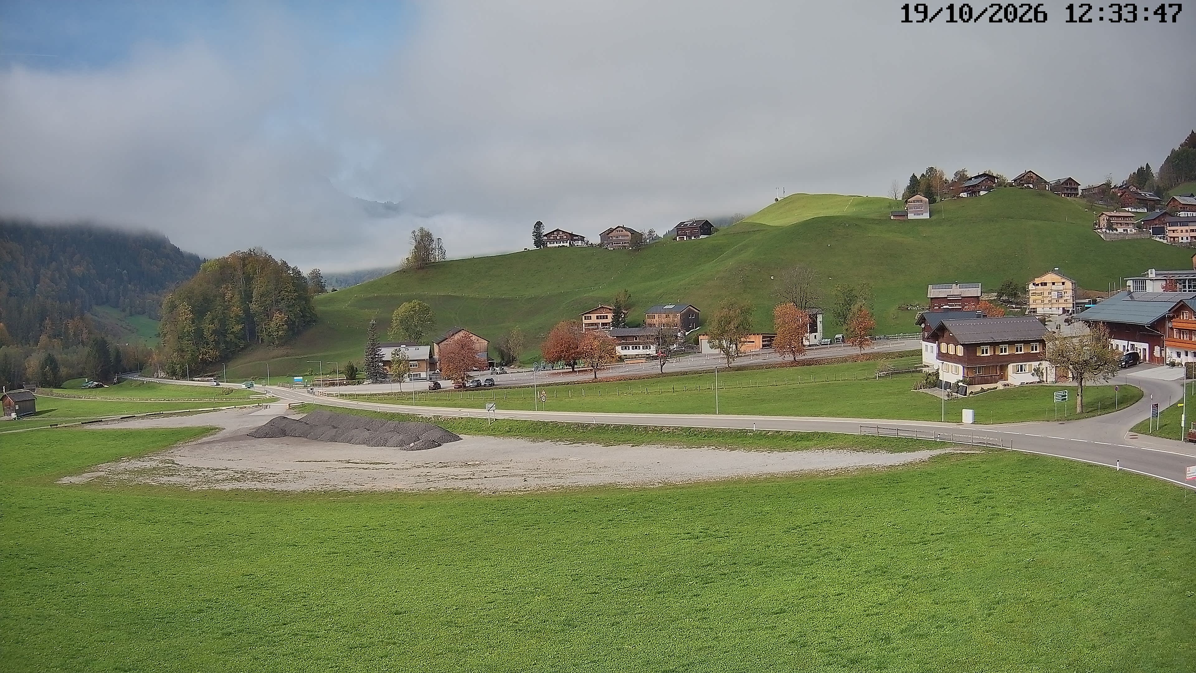 Archiv Foto Webcam Schoppernau: Ausblick Hotel Elisabeth