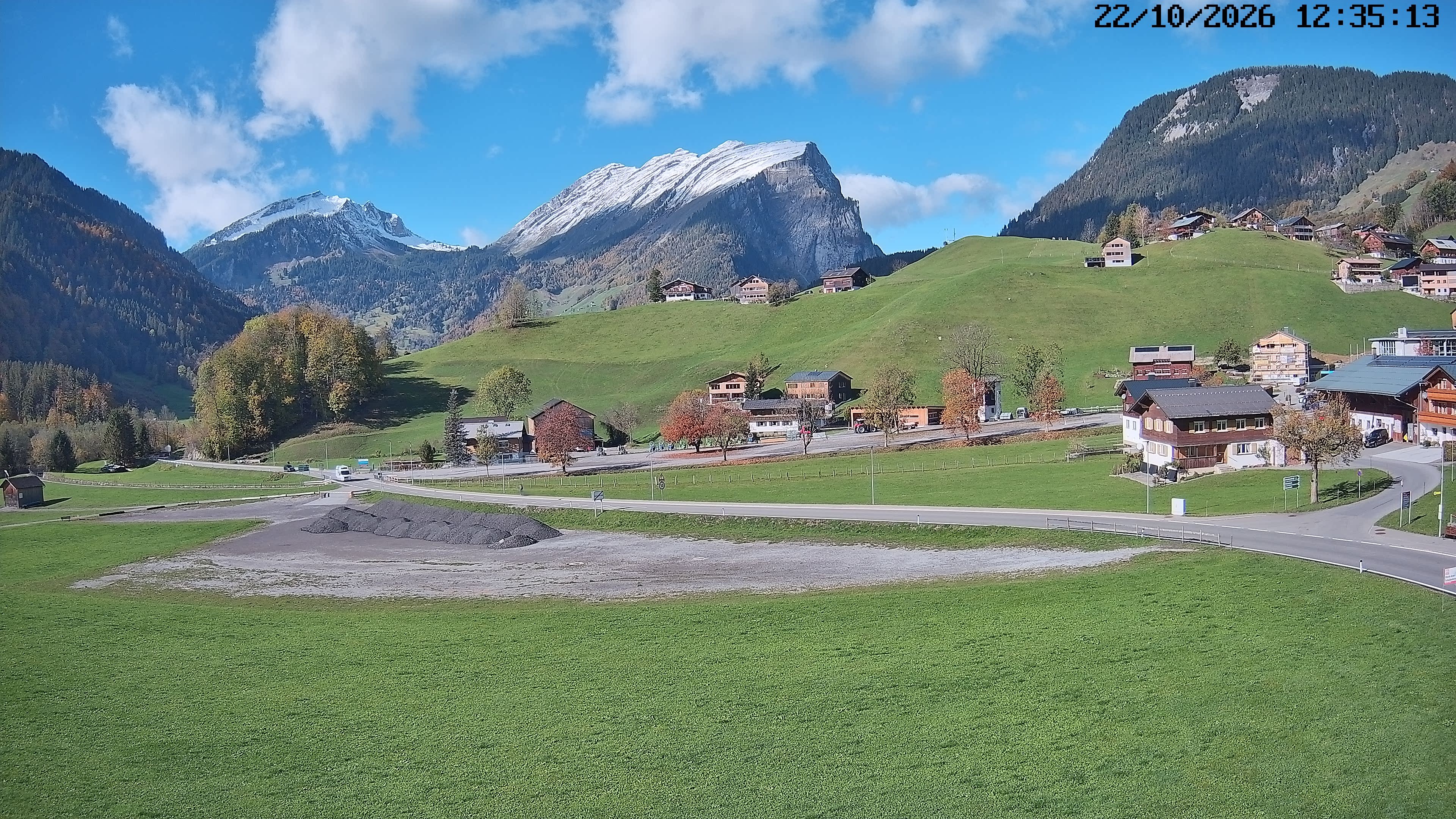 Archiv Foto Webcam Schoppernau: Ausblick Hotel Elisabeth